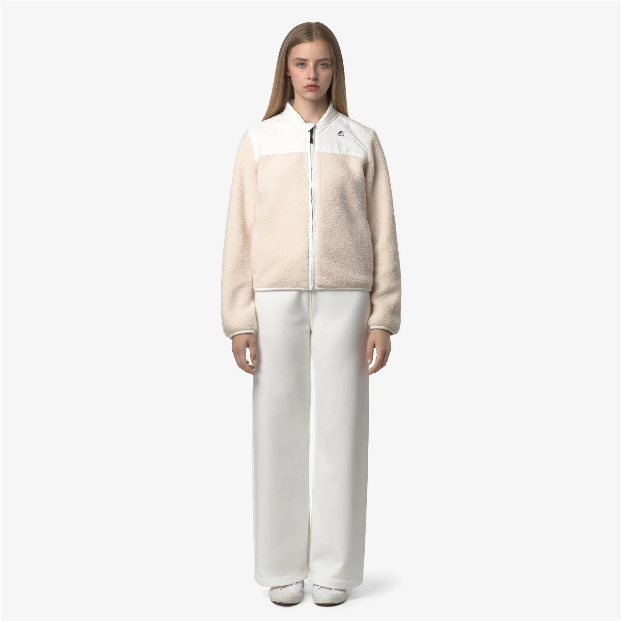 LOYRE BRUSHED PC - Pants - Sport Trousers - Woman - WHITE GARDENIA - Image 3