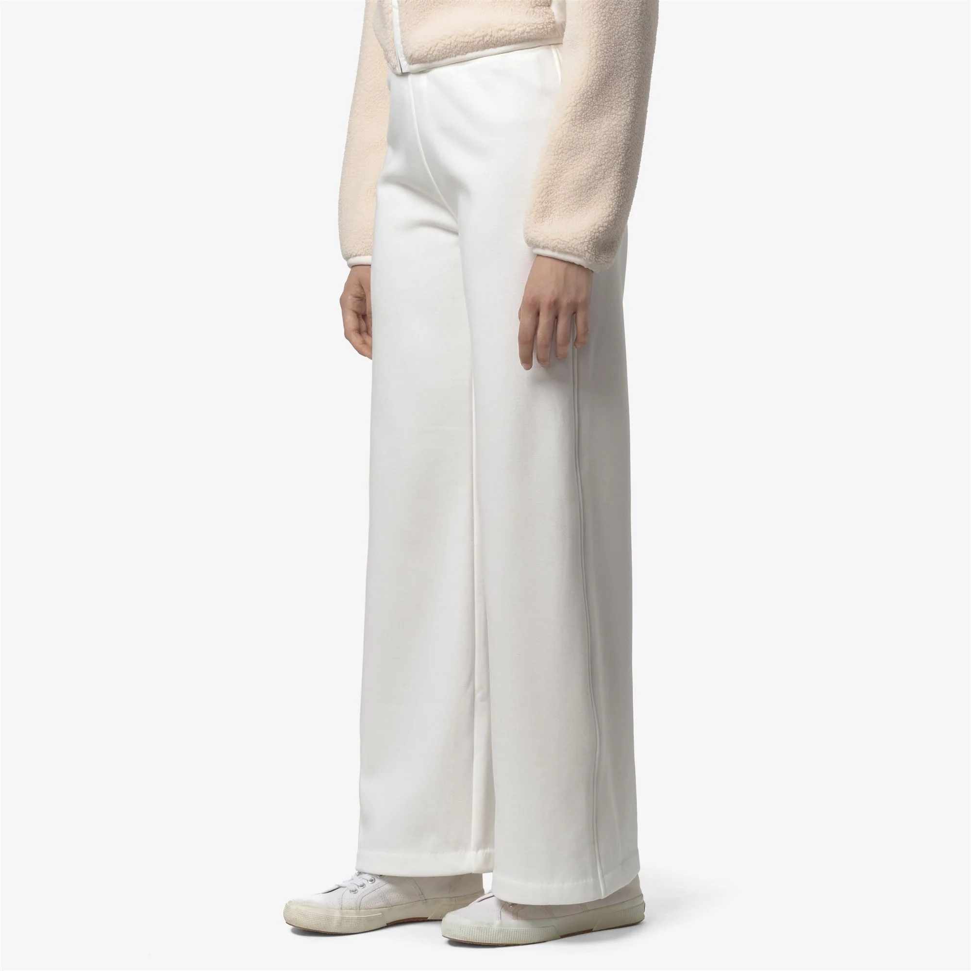 LOYRE BRUSHED PC - Pants - Sport Trousers - Woman - WHITE GARDENIA - Image 4