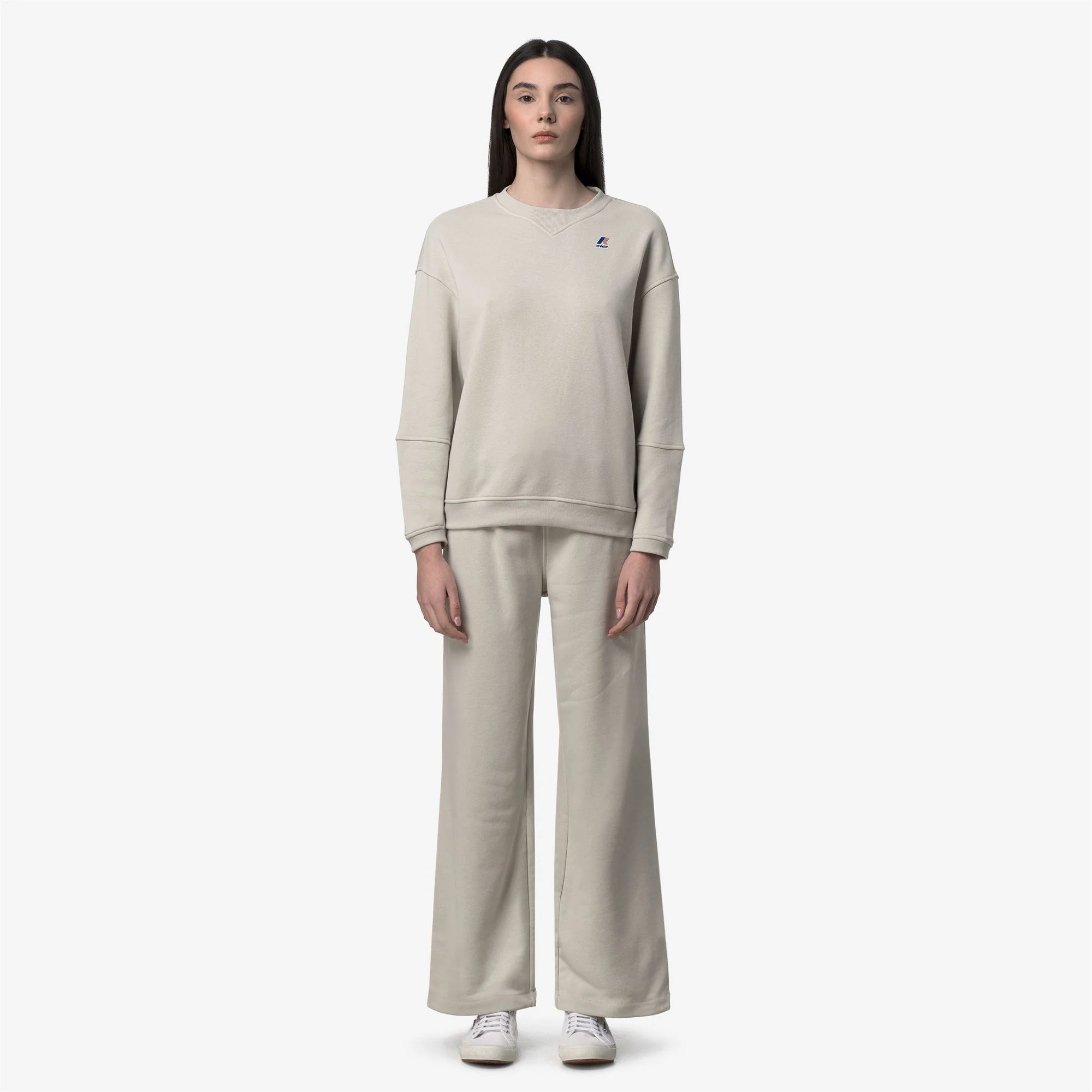LOYRE POLY COTTON - Pants - Sport Trousers - Woman - BEIGE LT - Image 3