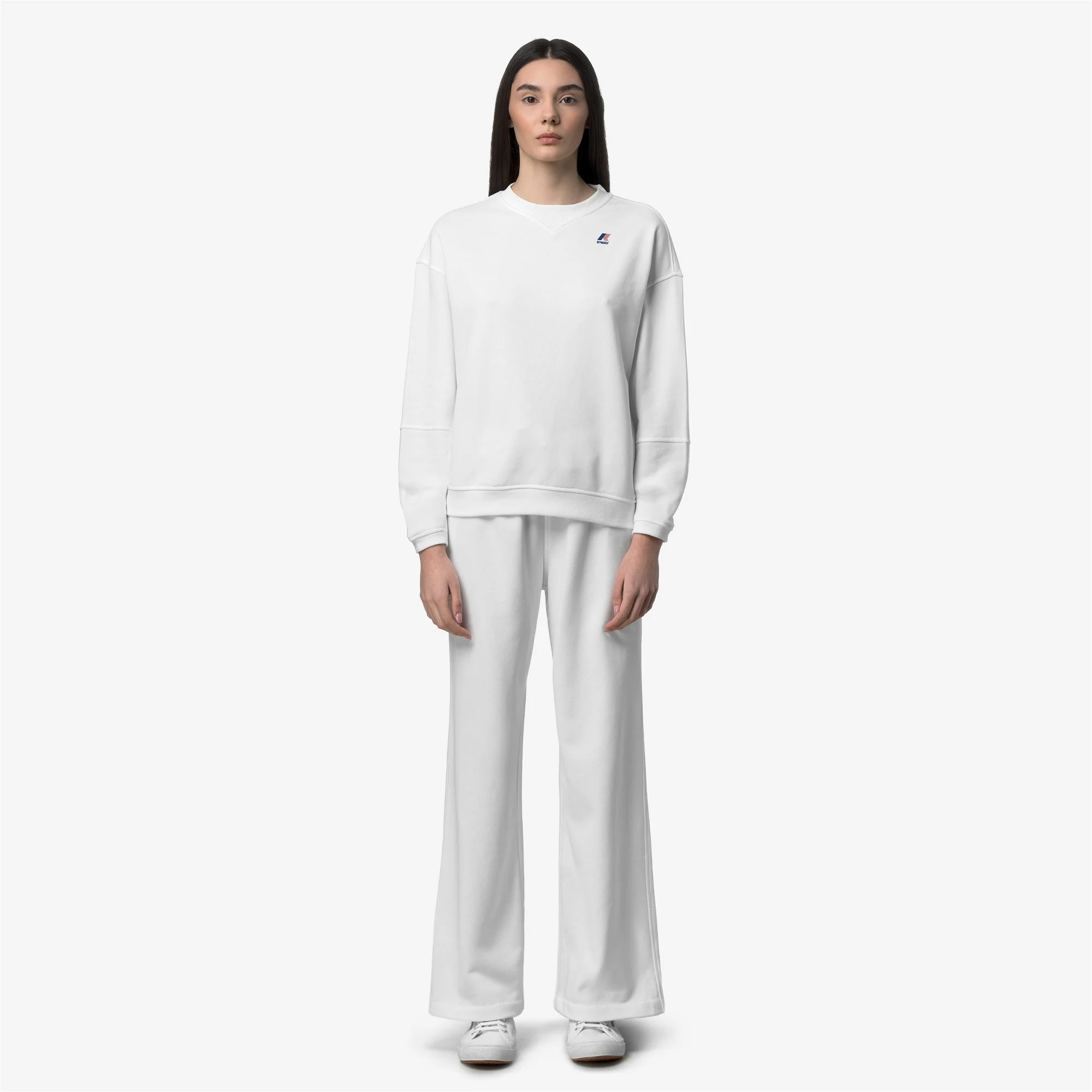 LOYRE POLY COTTON - Pants - Sport Trousers - Woman - WHITE - Image 3