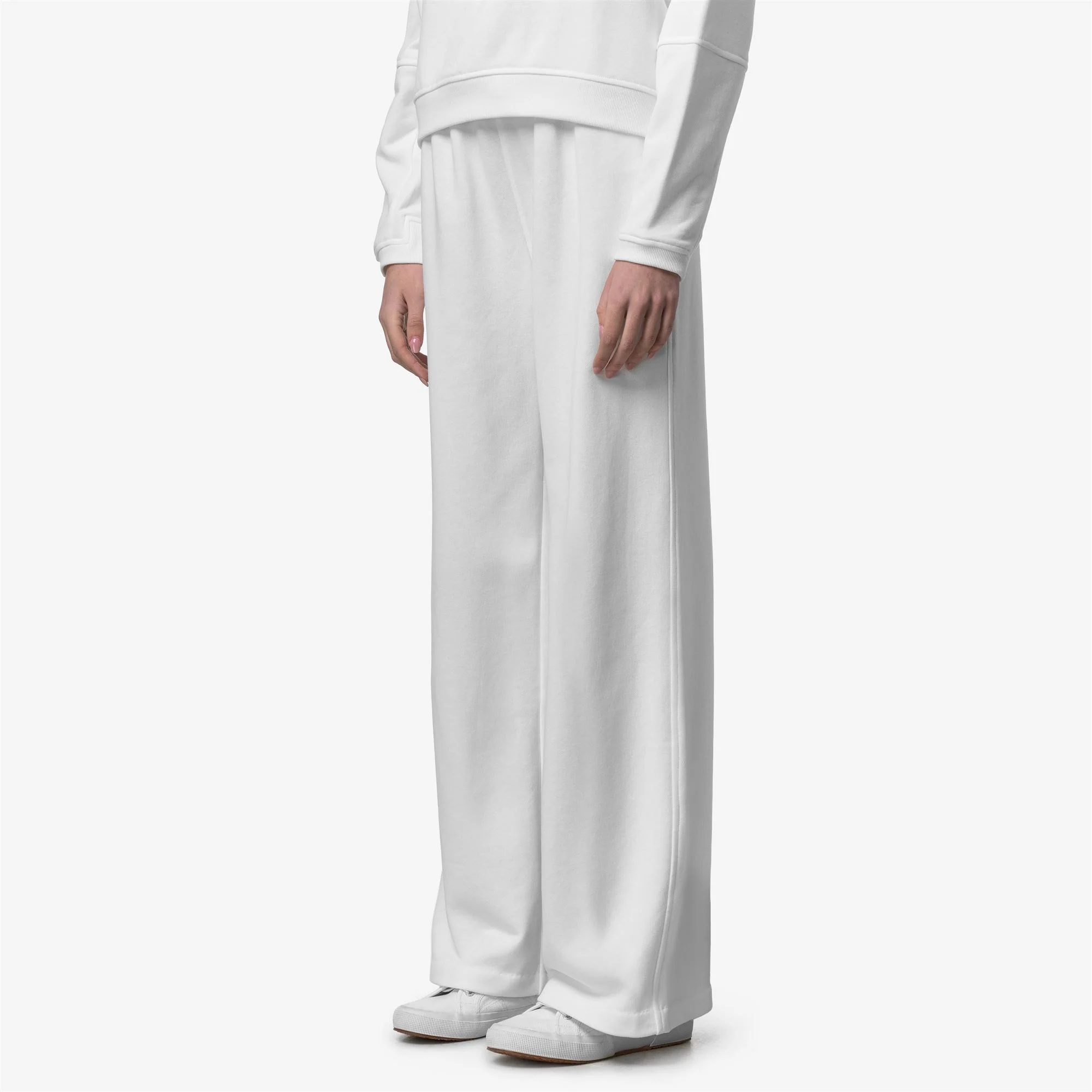 LOYRE POLY COTTON - Pants - Sport Trousers - Woman - WHITE - Image 4