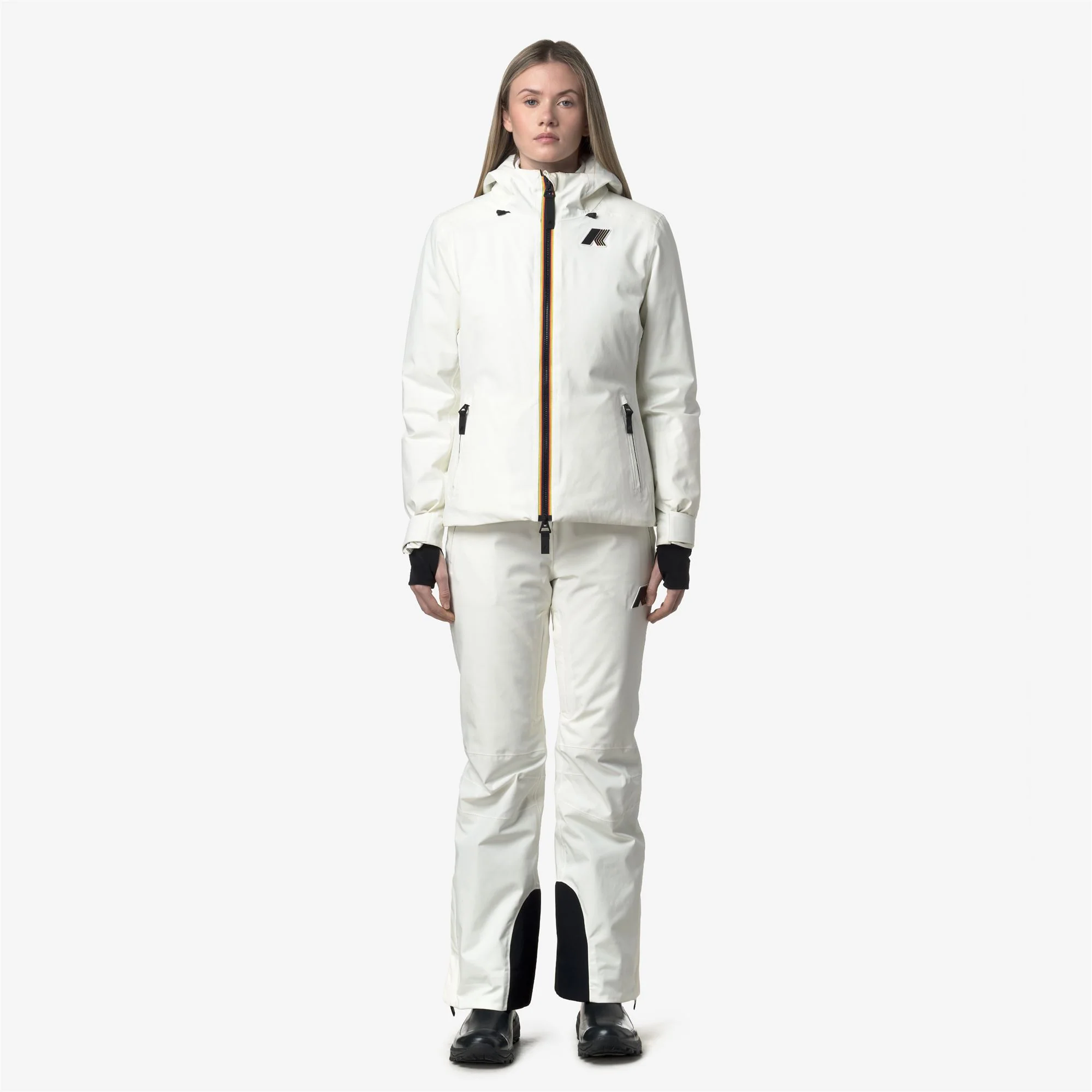 LURA 2L TWILL - Pants - Sport Trousers - Woman - WHITE GARDENIA - Image 3