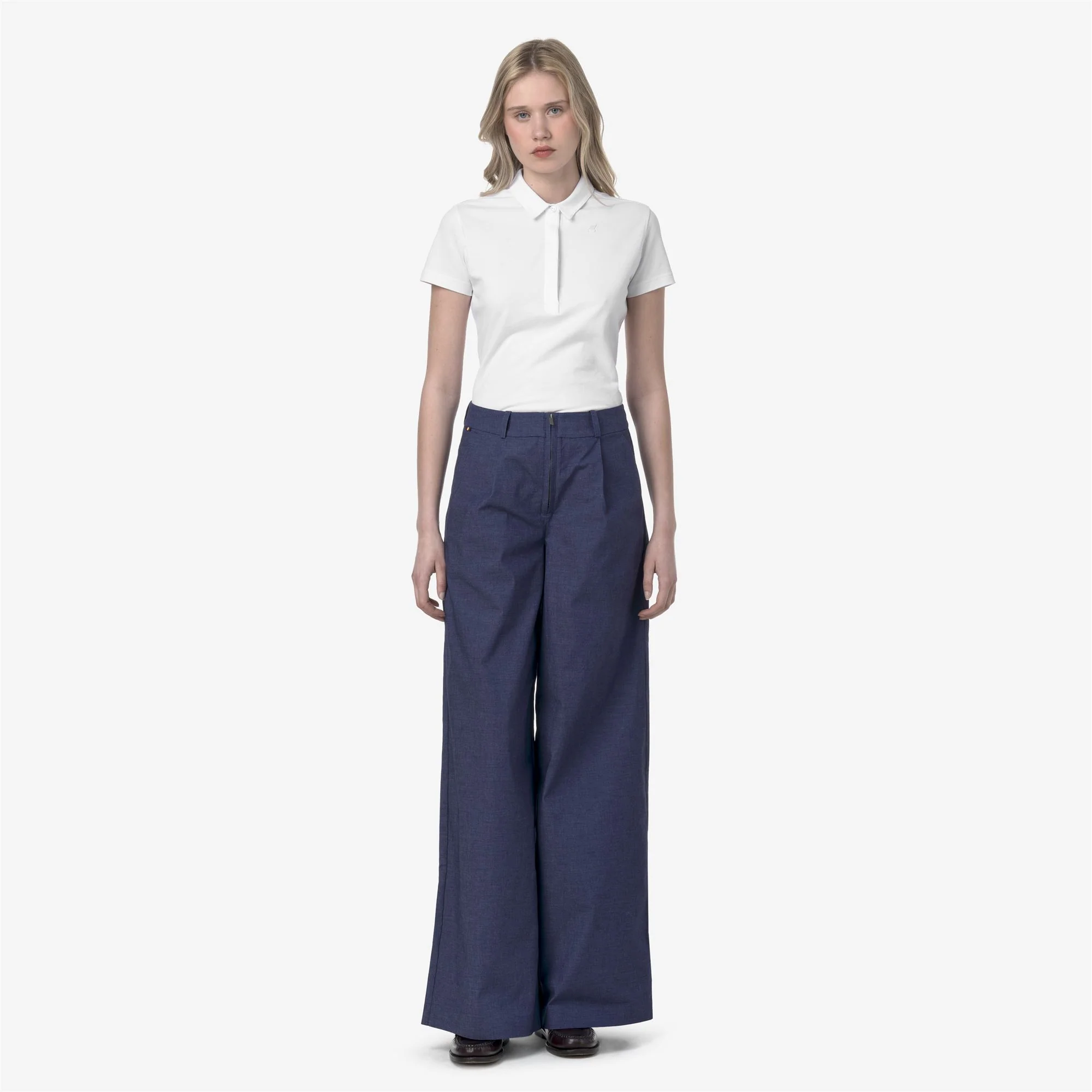 PIGALLE SOFT DENIM - Pants - Sport Trousers - Woman - BLUE DEEP COBALT - Image 3
