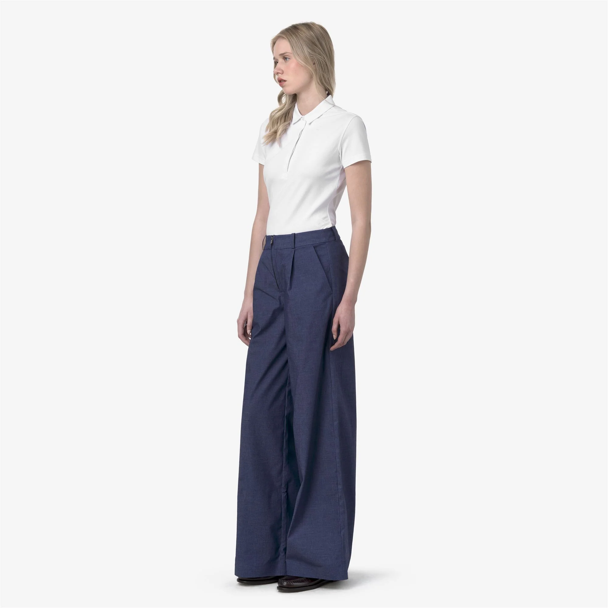 PIGALLE SOFT DENIM - Pants - Sport Trousers - Woman - BLUE DEEP COBALT - Image 4