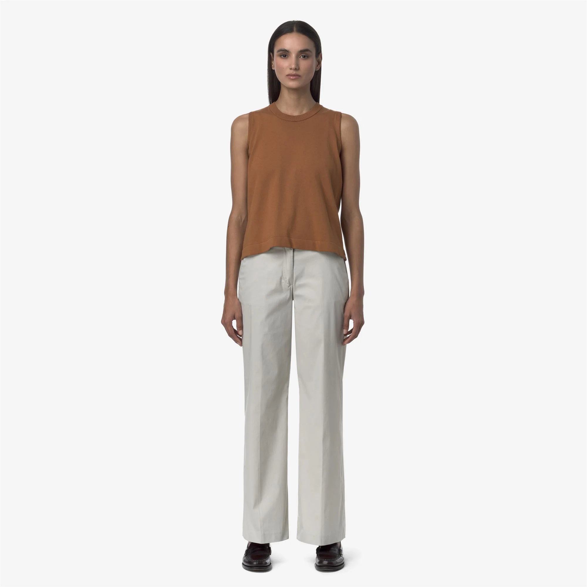 TYA TWILL TECH - Pants - CHINO - Woman - BEIGE LT - Image 3