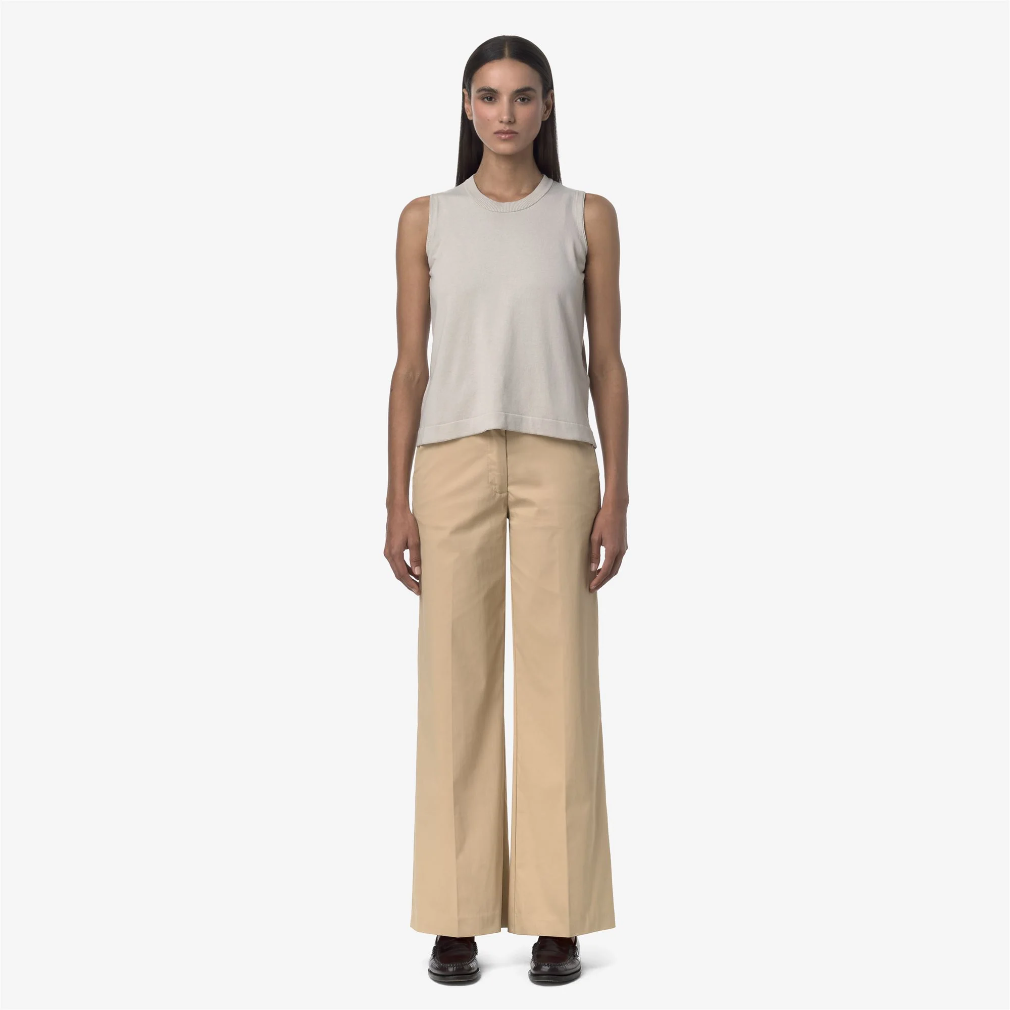 TYA TWILL TECH - Pants - CHINO - Woman - BEIGE ROPE - Image 3