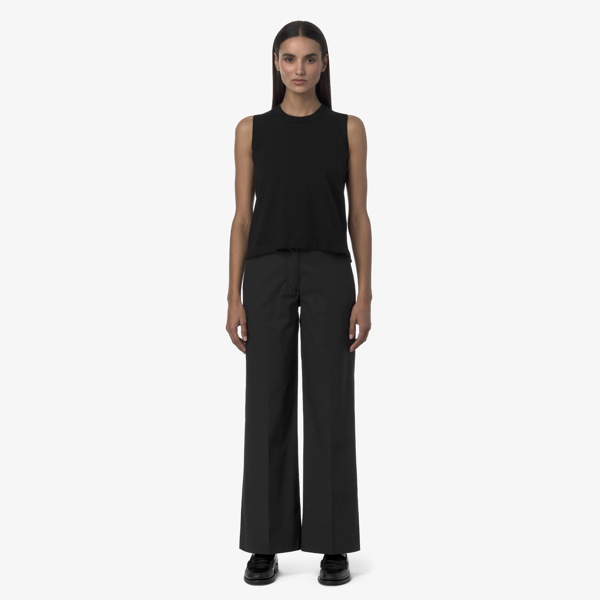 TYA TWILL TECH - Pants - CHINO - Woman - BLACK PURE - Image 3