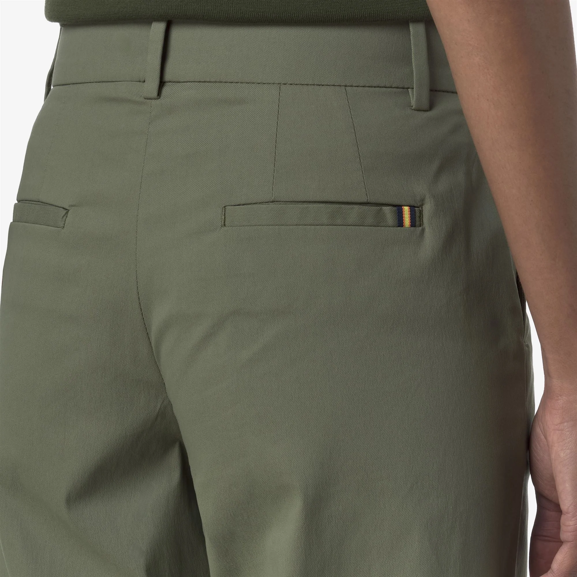 TYA TWILL TECH - Pants - CHINO - Woman - GREEN LICHEN - Image 2