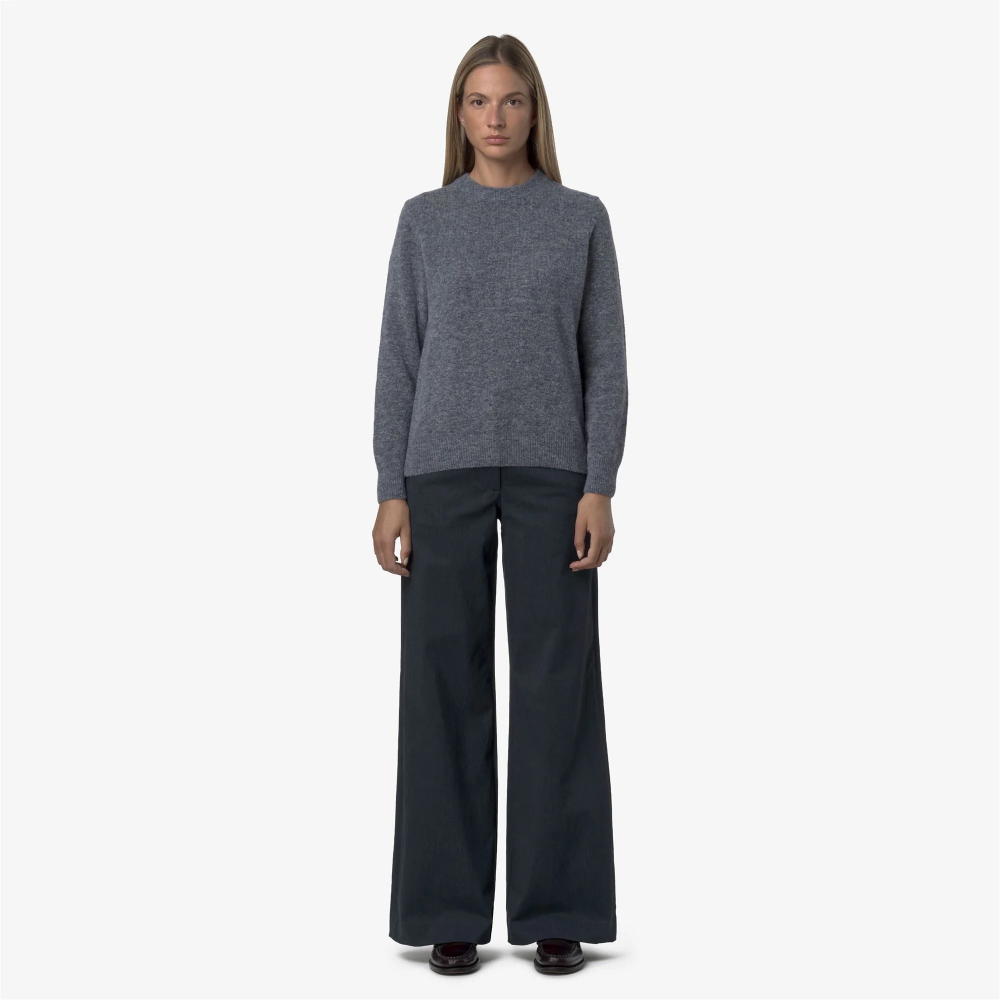 TYANNE DENIM-LIKE - Pants - CHINO - Woman - DENIM - Image 3