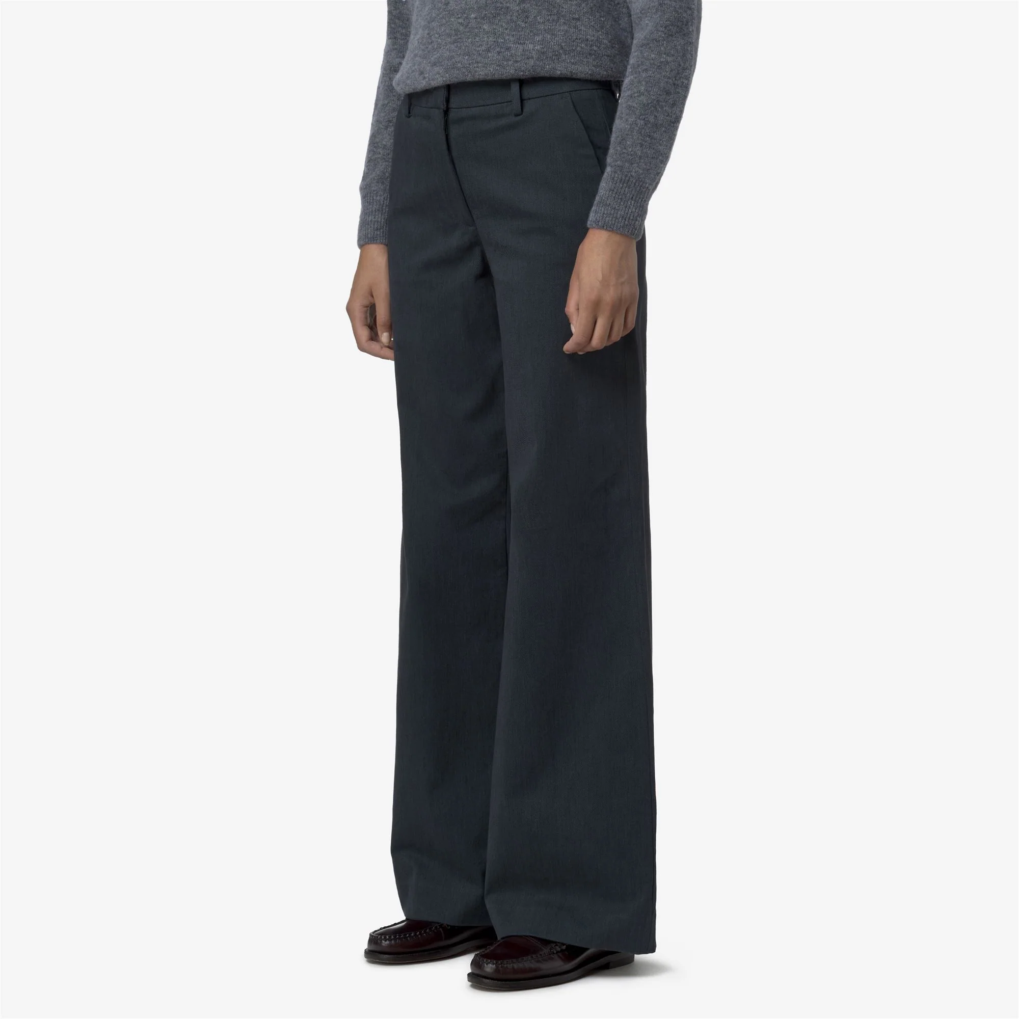 TYANNE DENIM-LIKE - Pants - CHINO - Woman - DENIM - Image 4