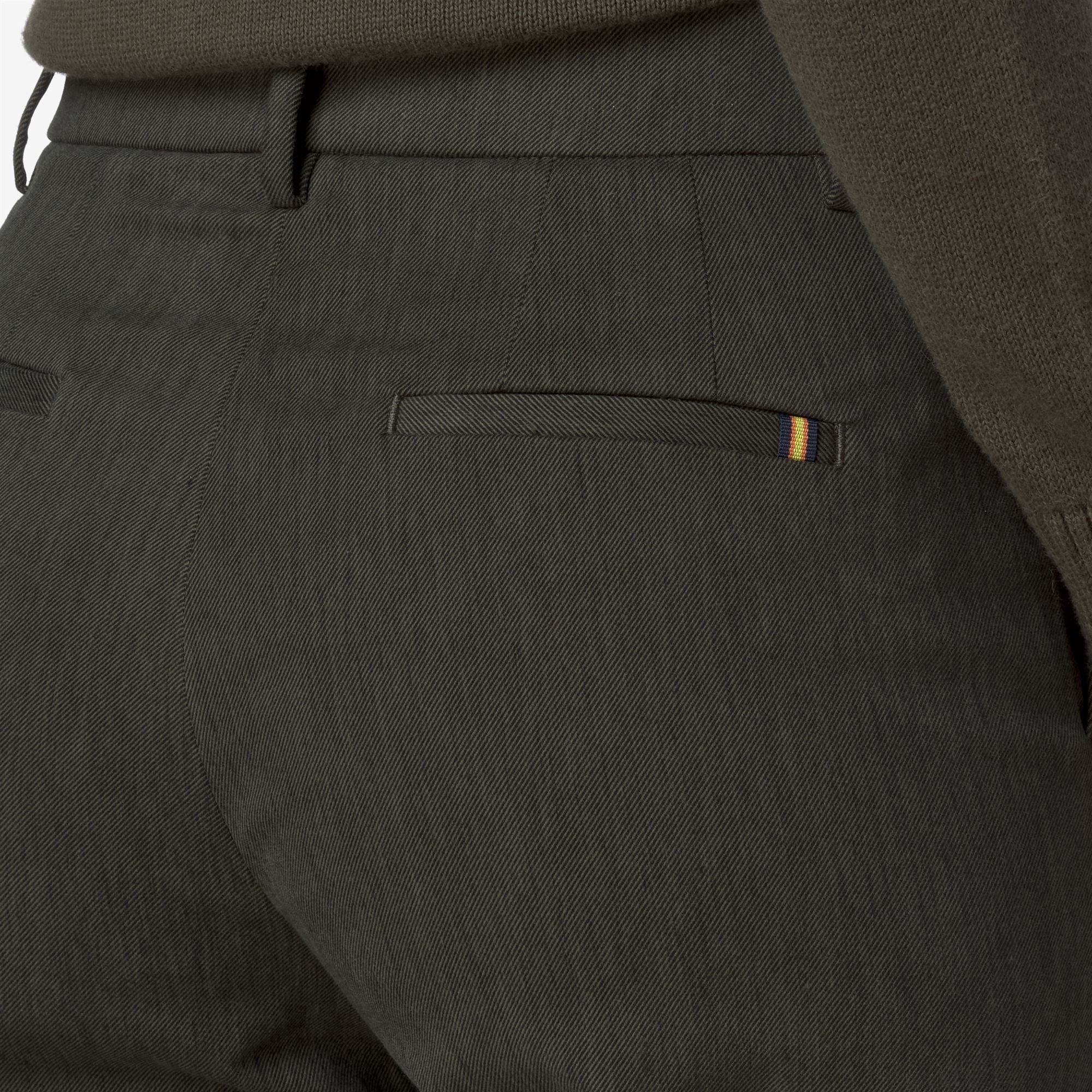 TYANNE DENIM-LIKE - Pants - CHINO - Woman - GREEN BLACKISH-DENIM - Image 2