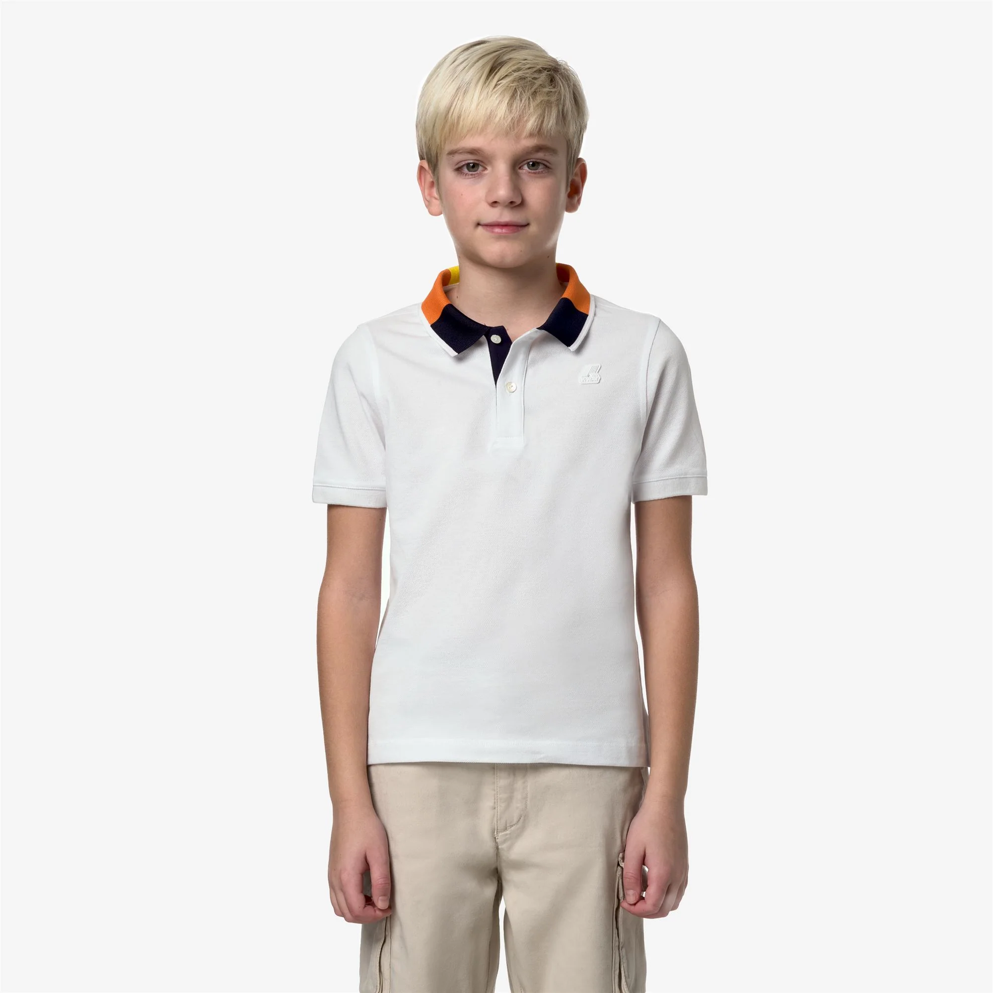 P. VIN COLOR BLOCK - Polo Shirts - Polo - Boy - WHITE - Image 2