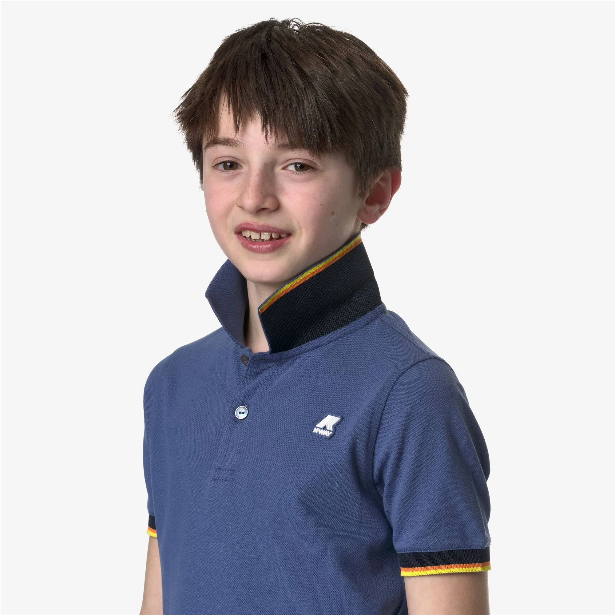 P. VINCENT - Polo Shirts - Polo - Boy - BLUE FIORD - Image 2