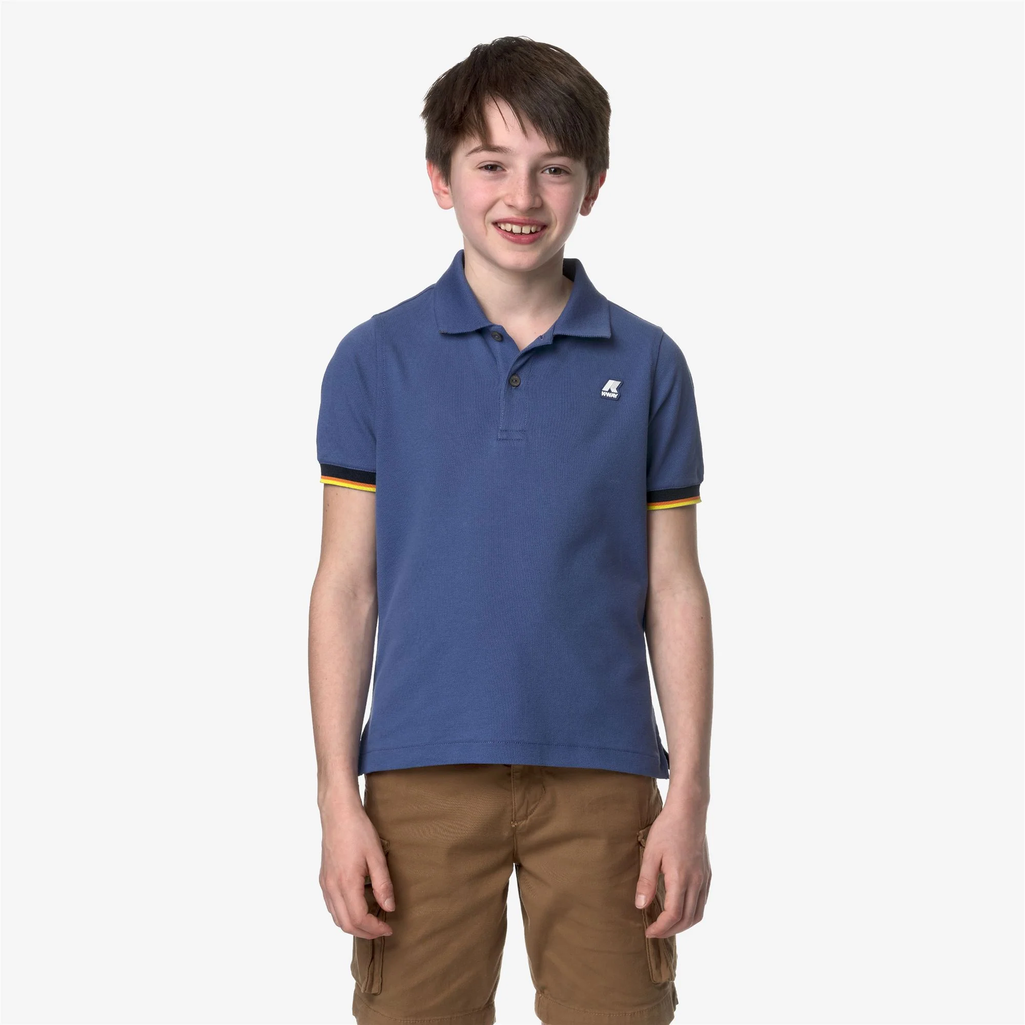 P. VINCENT - Polo Shirts - Polo - Boy - BLUE FIORD - Image 3