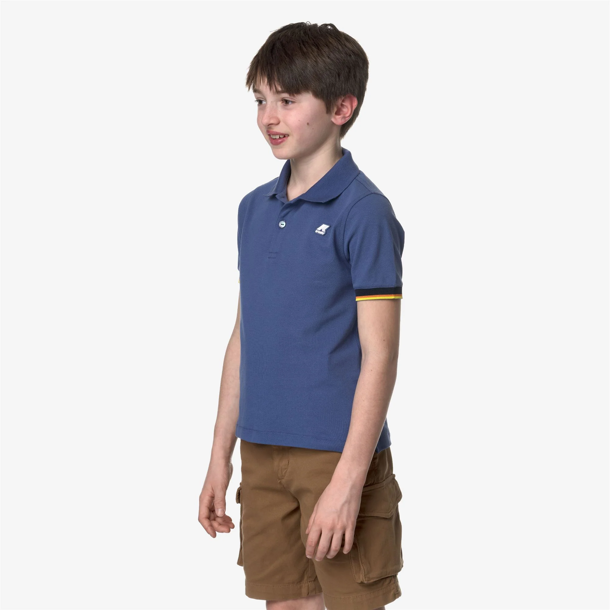 P. VINCENT - Polo Shirts - Polo - Boy - BLUE FIORD - Image 4