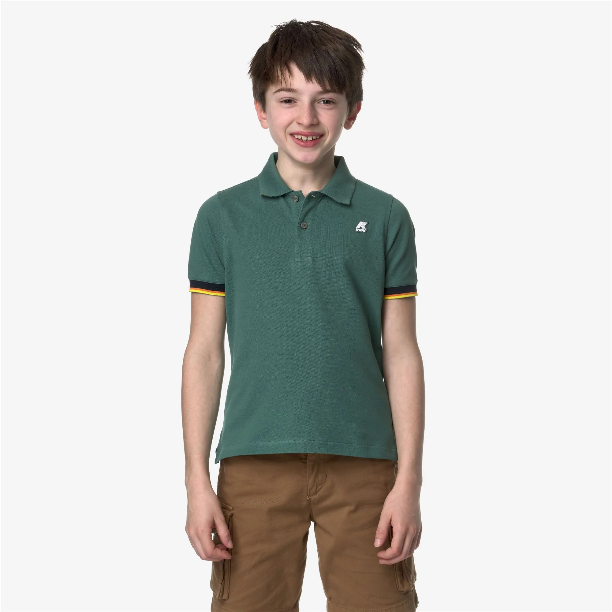 P. VINCENT - Polo Shirts - Polo - Boy - GREEN PALM - Image 3