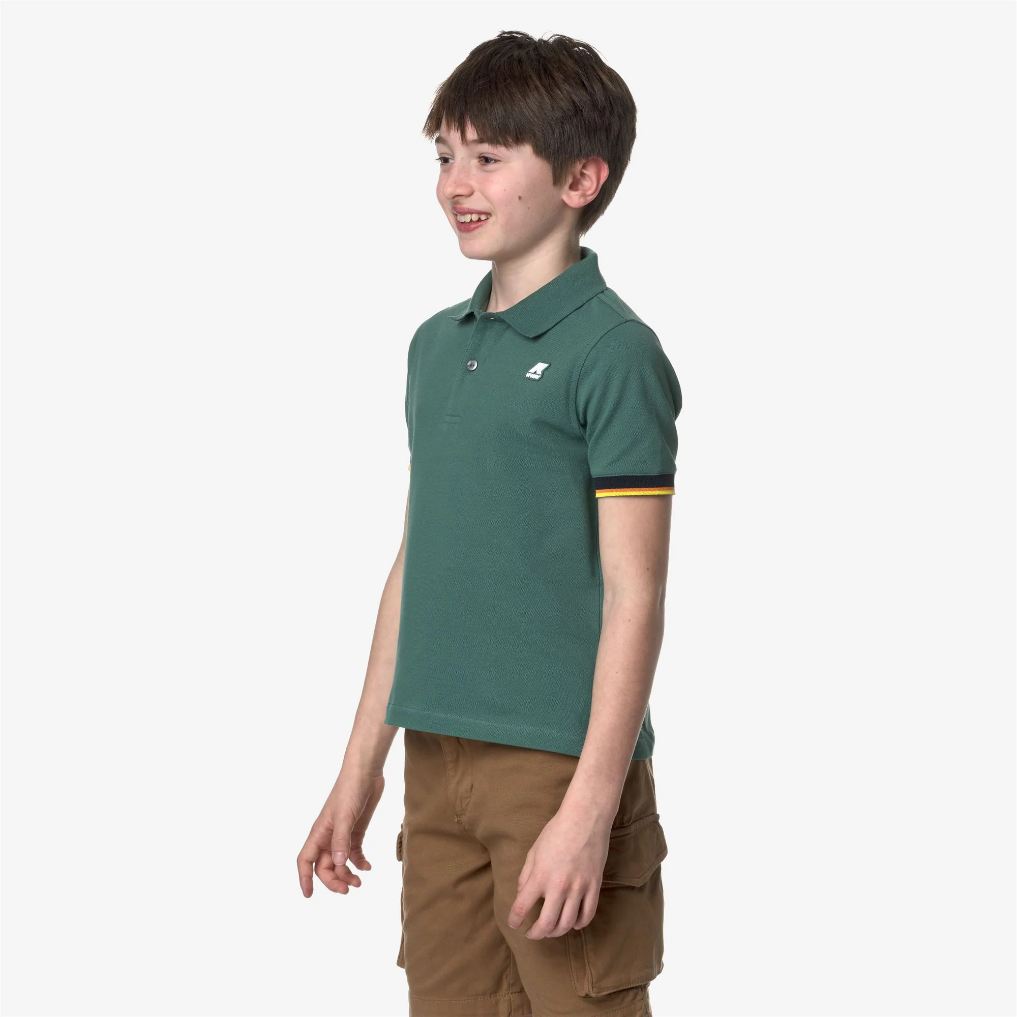P. VINCENT - Polo Shirts - Polo - Boy - GREEN PALM - Image 4