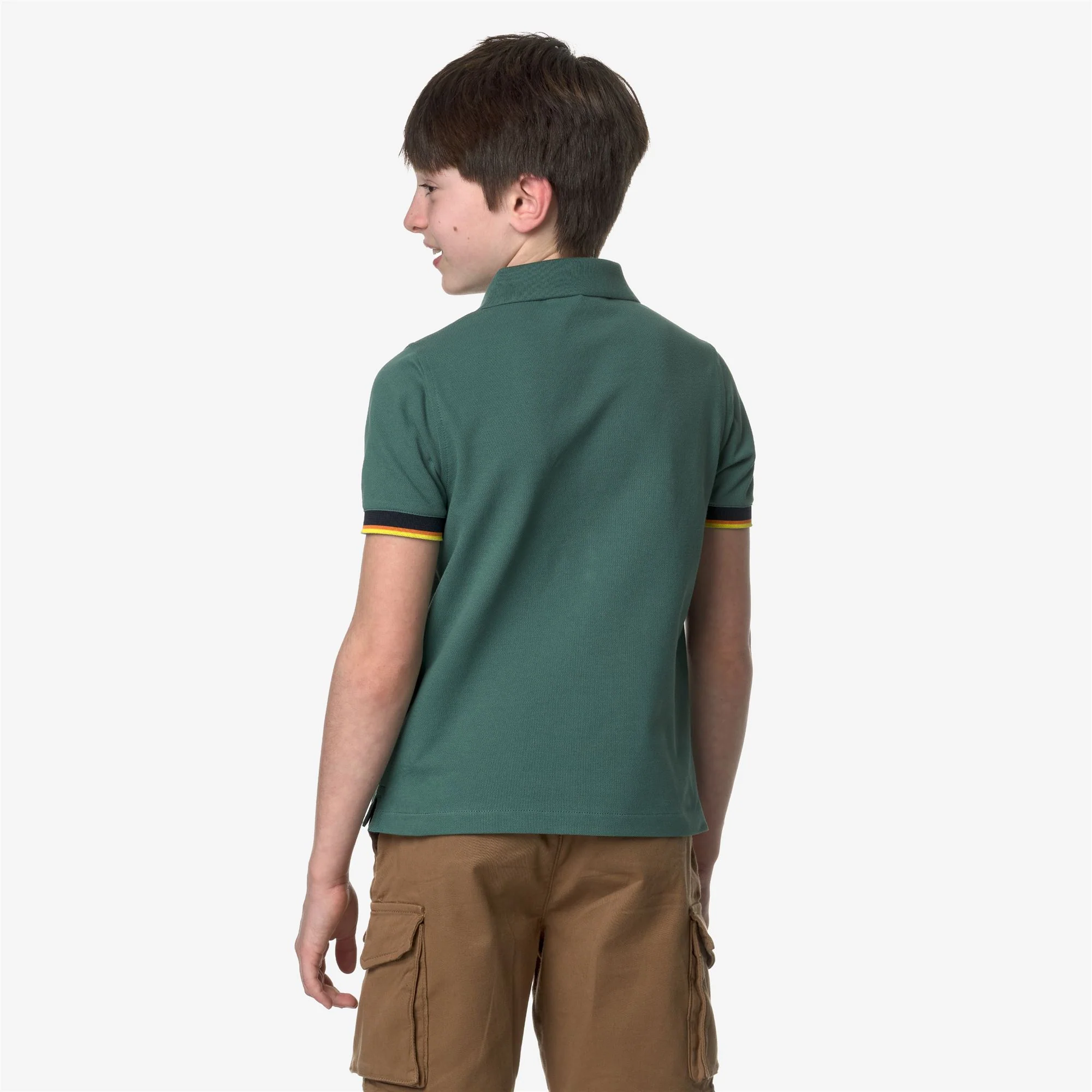 P. VINCENT - Polo Shirts - Polo - Boy - GREEN PALM - Image 5