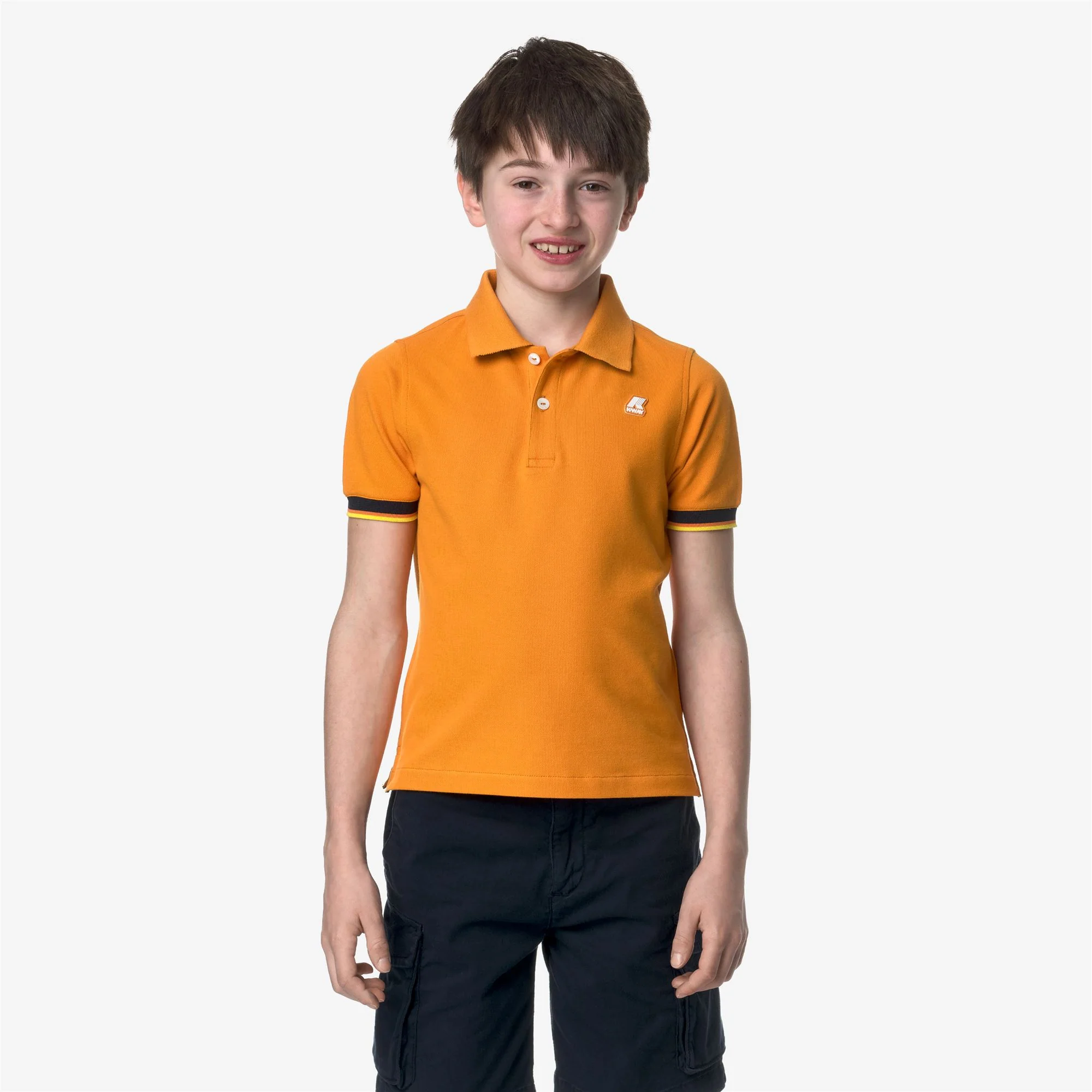 P. VINCENT - Polo Shirts - Polo - Boy - ORANGE MD - Image 3
