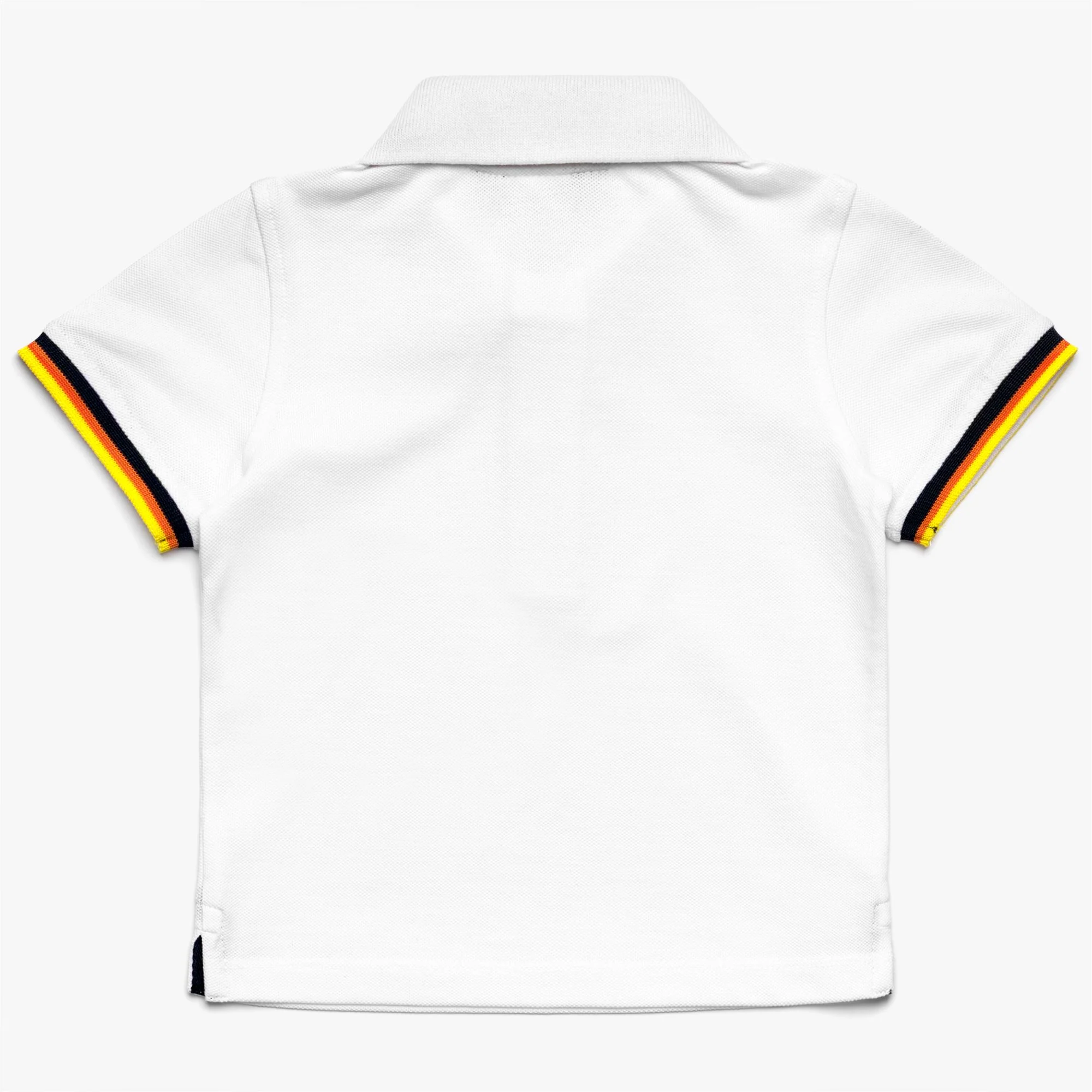 E. VINCENT CONTRAST PIQUE - Polo Shirts - Polo - Kid unisex - WHITE - Image 2