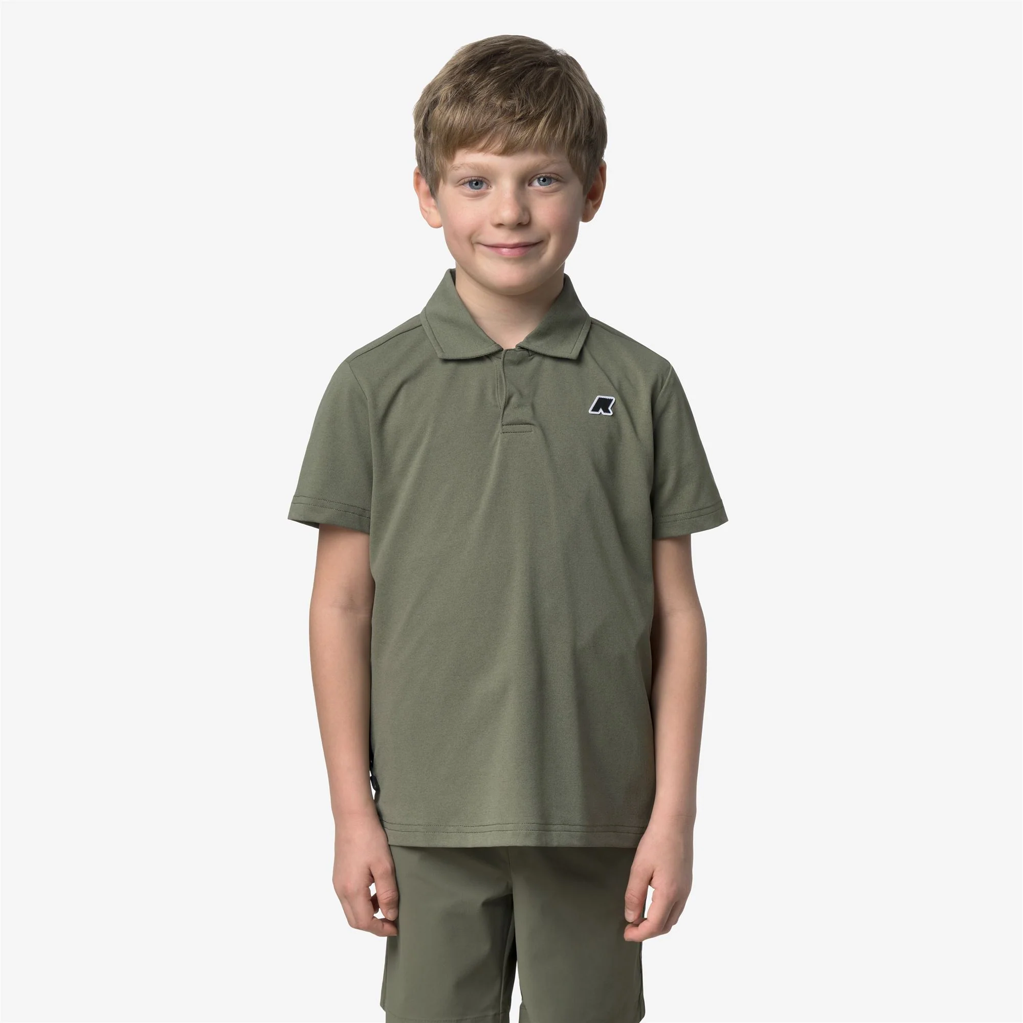 P. DECOUVRIR TRAVEL - Polo Shirts - Polo - Kid unisex - GREEN LICHEN - Image 4