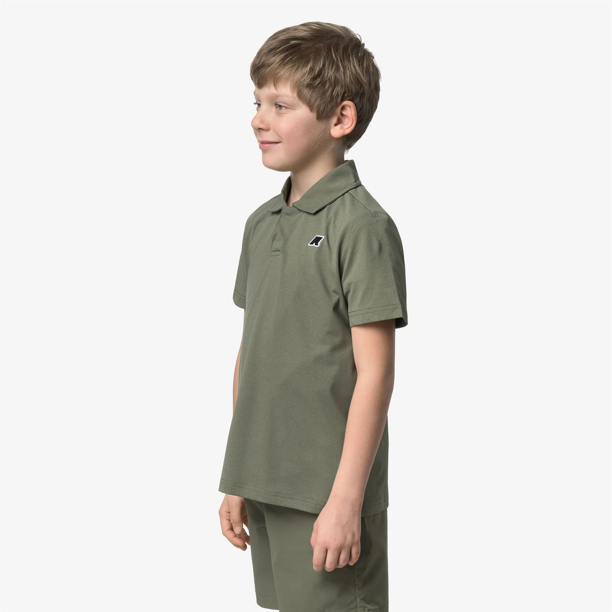 P. DECOUVRIR TRAVEL - Polo Shirts - Polo - Kid unisex - GREEN LICHEN - Image 5