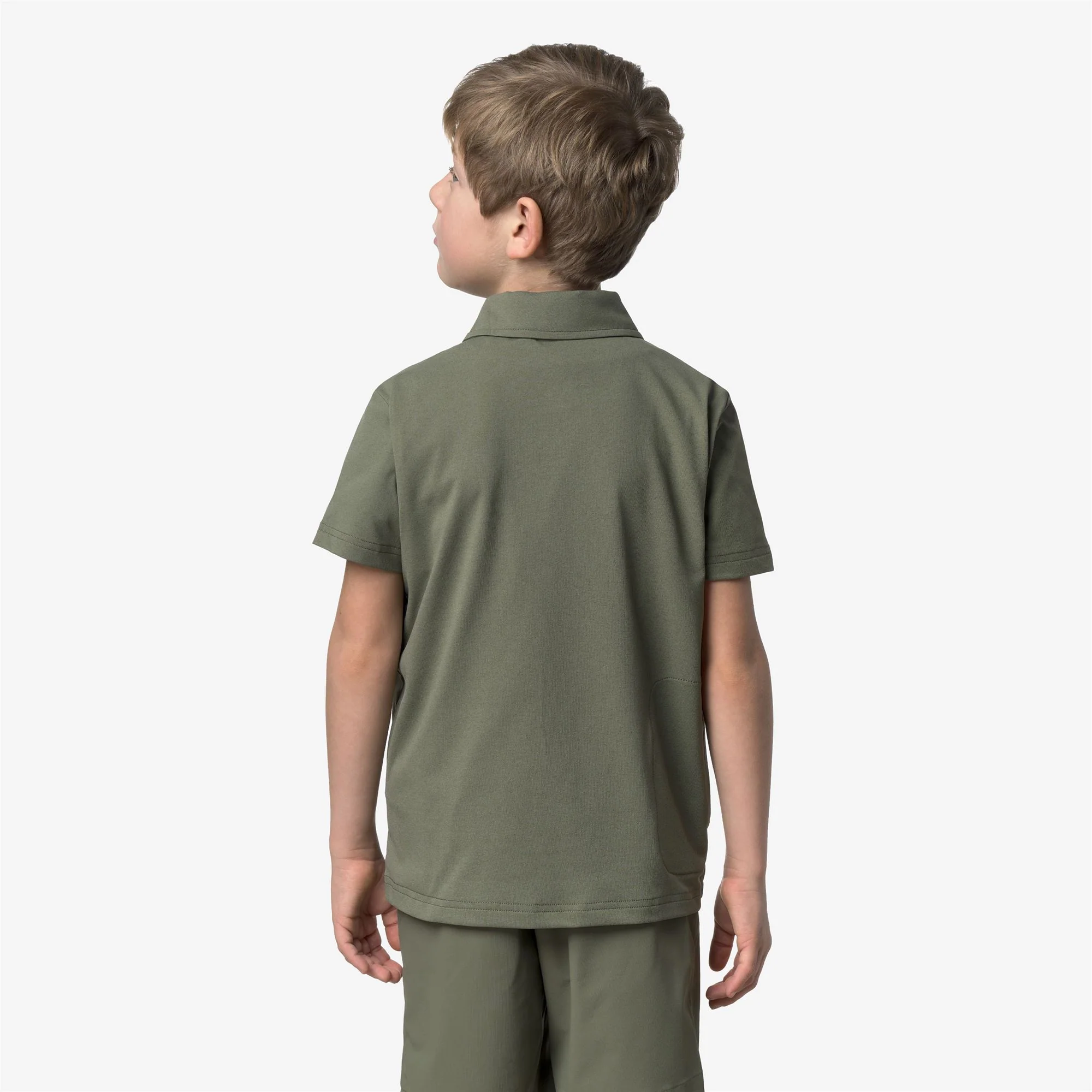 P. DECOUVRIR TRAVEL - Polo Shirts - Polo - Kid unisex - GREEN LICHEN - Image 6