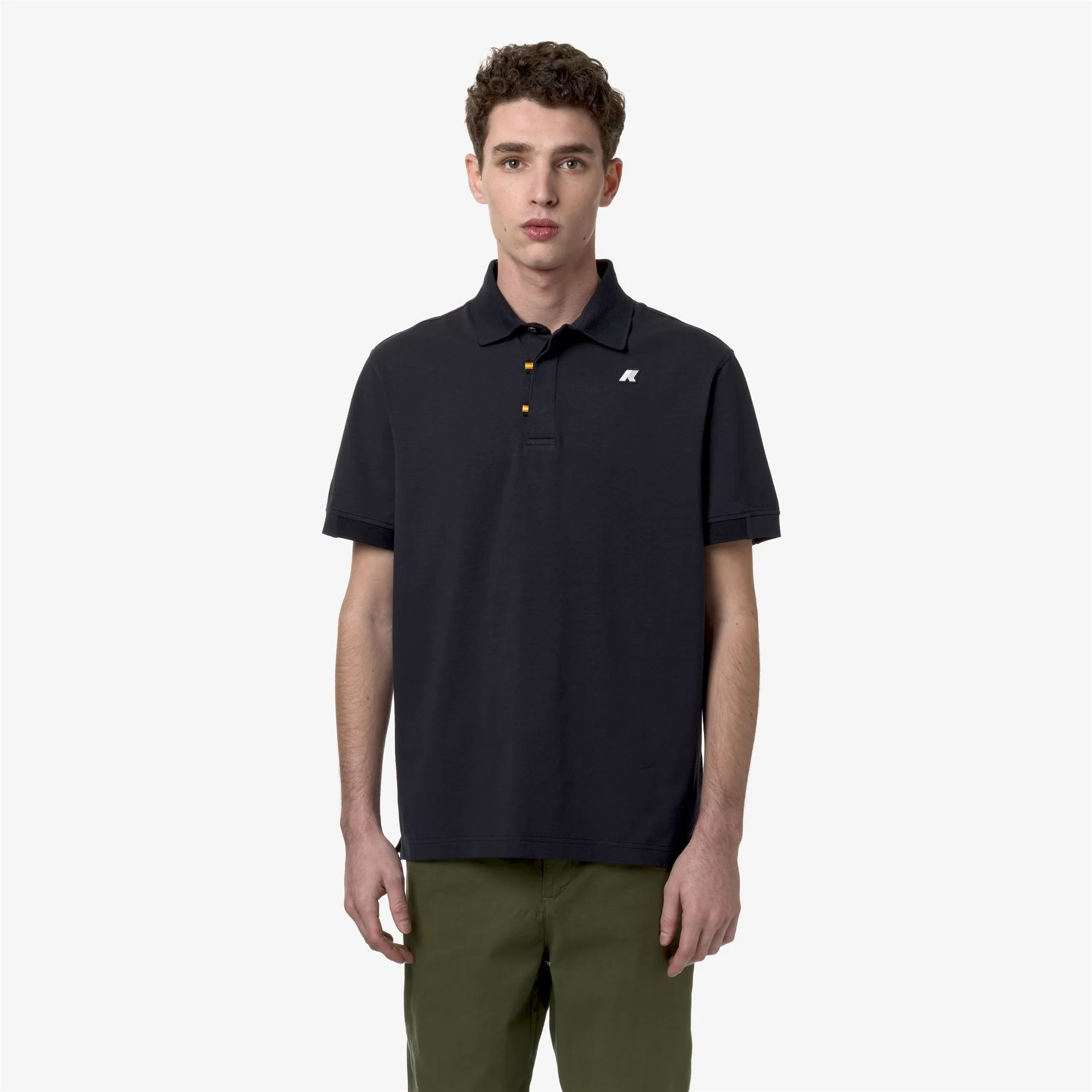 ALDERIC STRETCH JERSEY - Polo Shirts - Polo - Man - BLUE DEPTH - Image 4