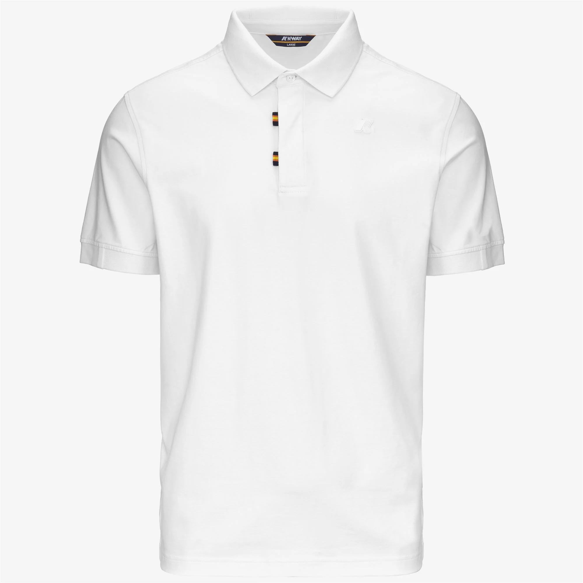 ALDERIC STRETCH JERSEY - Polo Shirts - Polo - Man - WHITE