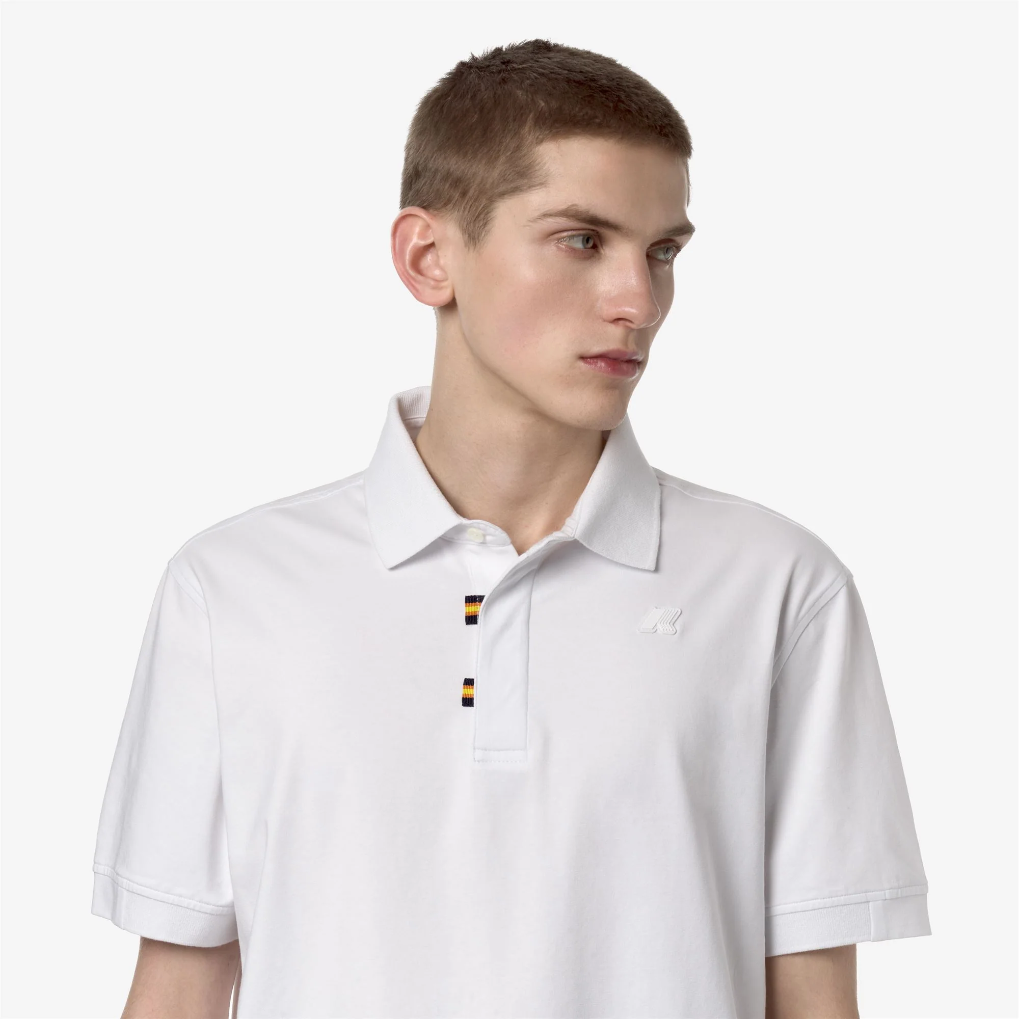 ALDERIC STRETCH JERSEY - Polo Shirts - Polo - Man - WHITE - Image 2