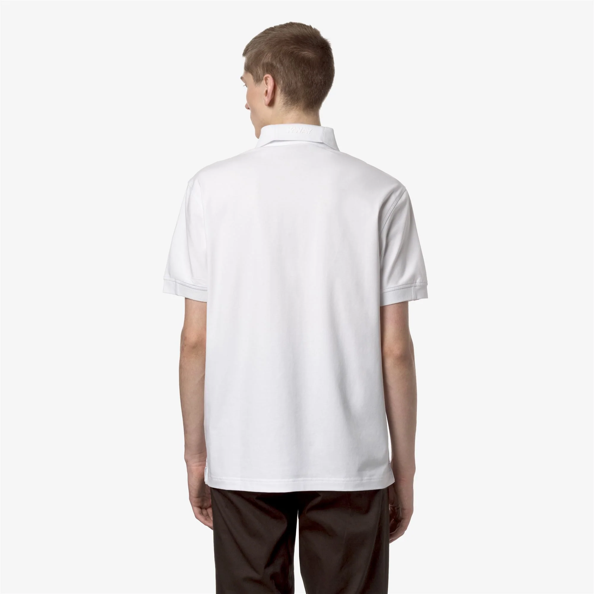 ALDERIC STRETCH JERSEY - Polo Shirts - Polo - Man - WHITE - Image 5