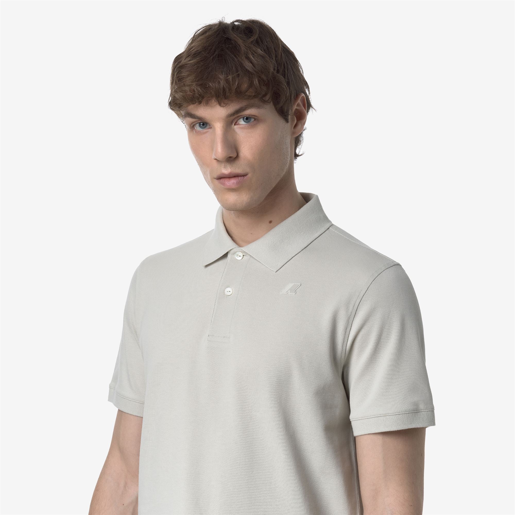 AMEDEE PIQUE SLIM - Polo Shirts - Polo - Man - BEIGE LT - Image 2