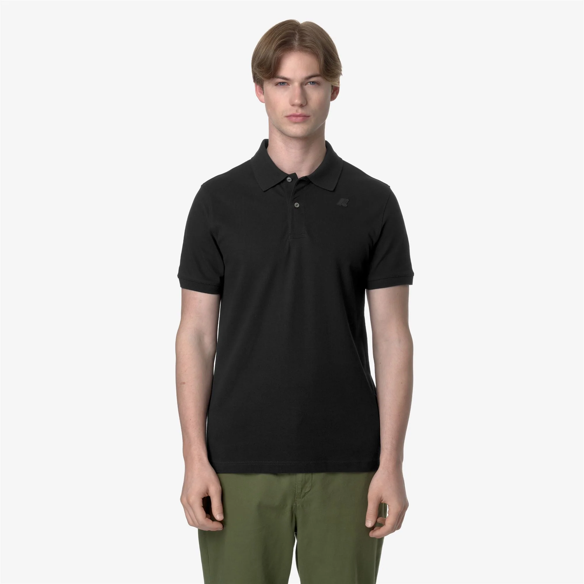 AMEDEE PIQUE SLIM - Polo Shirts - Polo - Man - BLACK PURE - Image 3