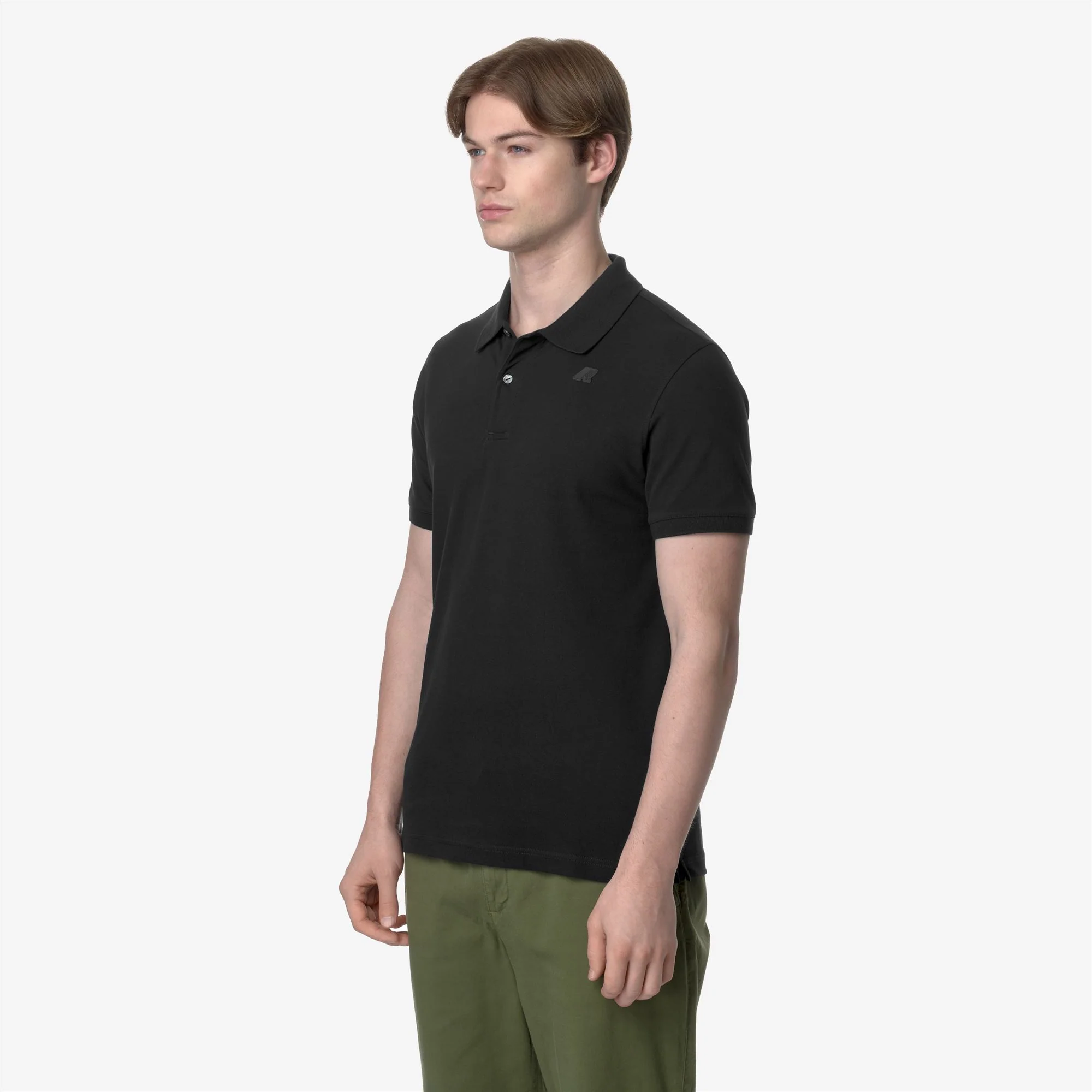 AMEDEE PIQUE SLIM - Polo Shirts - Polo - Man - BLACK PURE - Image 4