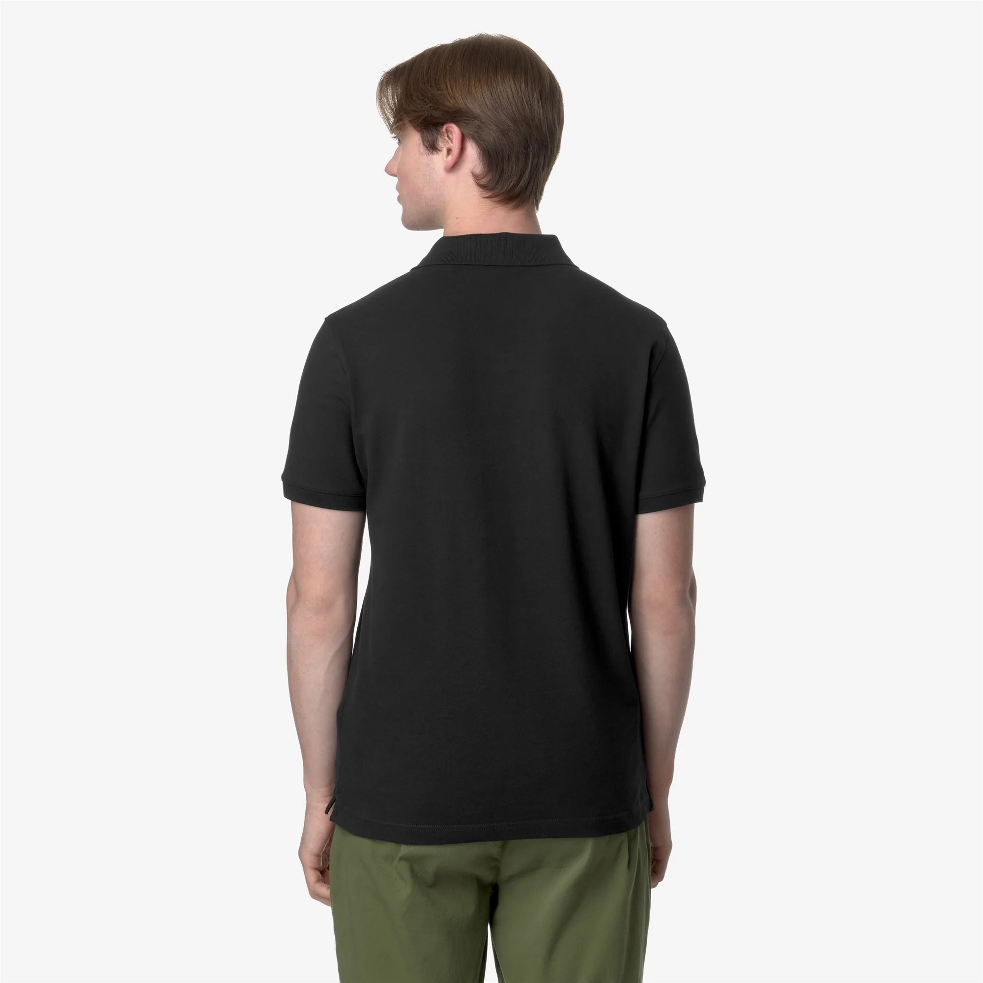 AMEDEE PIQUE SLIM - Polo Shirts - Polo - Man - BLACK PURE - Image 5
