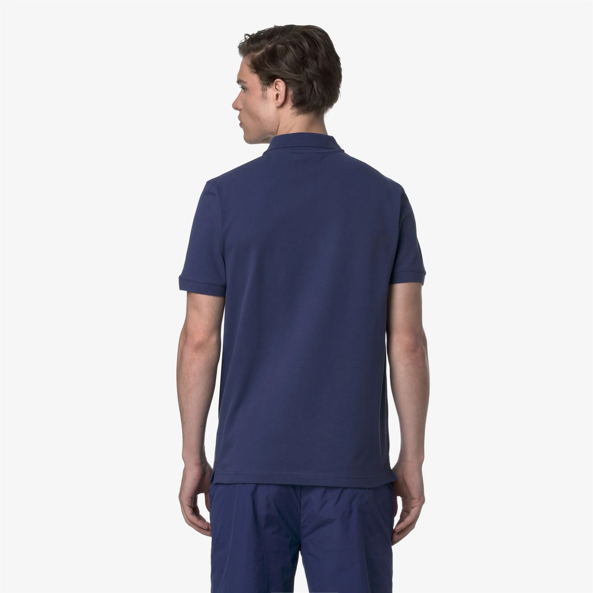 AMEDEE PIQUE SLIM - Polo Shirts - Polo - Man - BLUE DEEP COBALT - Image 5