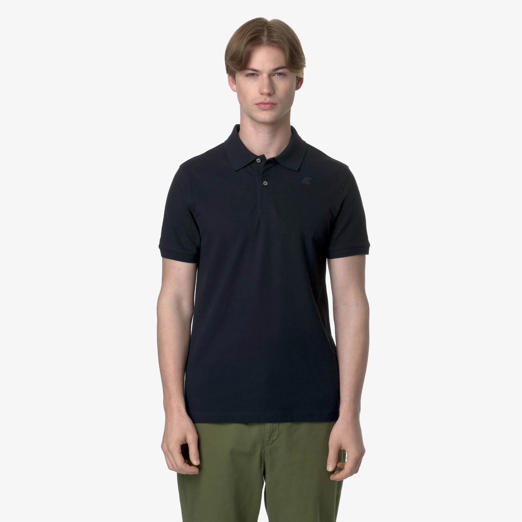AMEDEE PIQUE SLIM - Polo Shirts - Polo - Man - BLUE DEPTH - Image 3