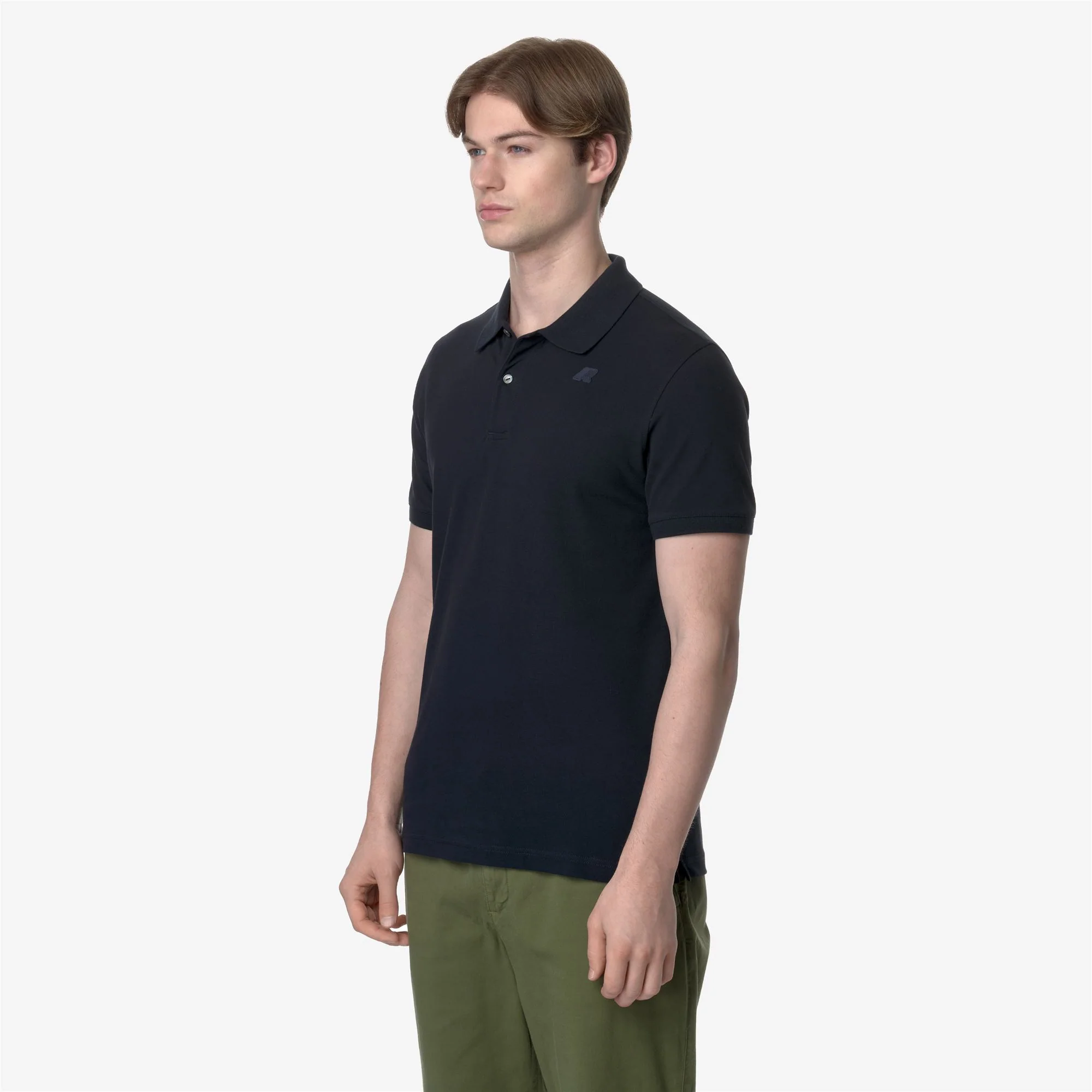 AMEDEE PIQUE SLIM - Polo Shirts - Polo - Man - BLUE DEPTH - Image 4