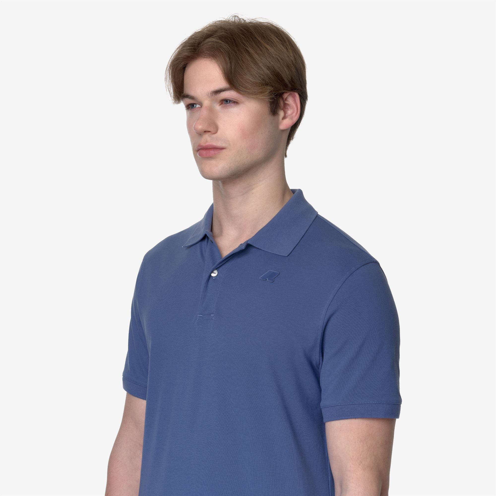 AMEDEE PIQUE SLIM - Polo Shirts - Polo - Man - BLUE FIORD - Image 2