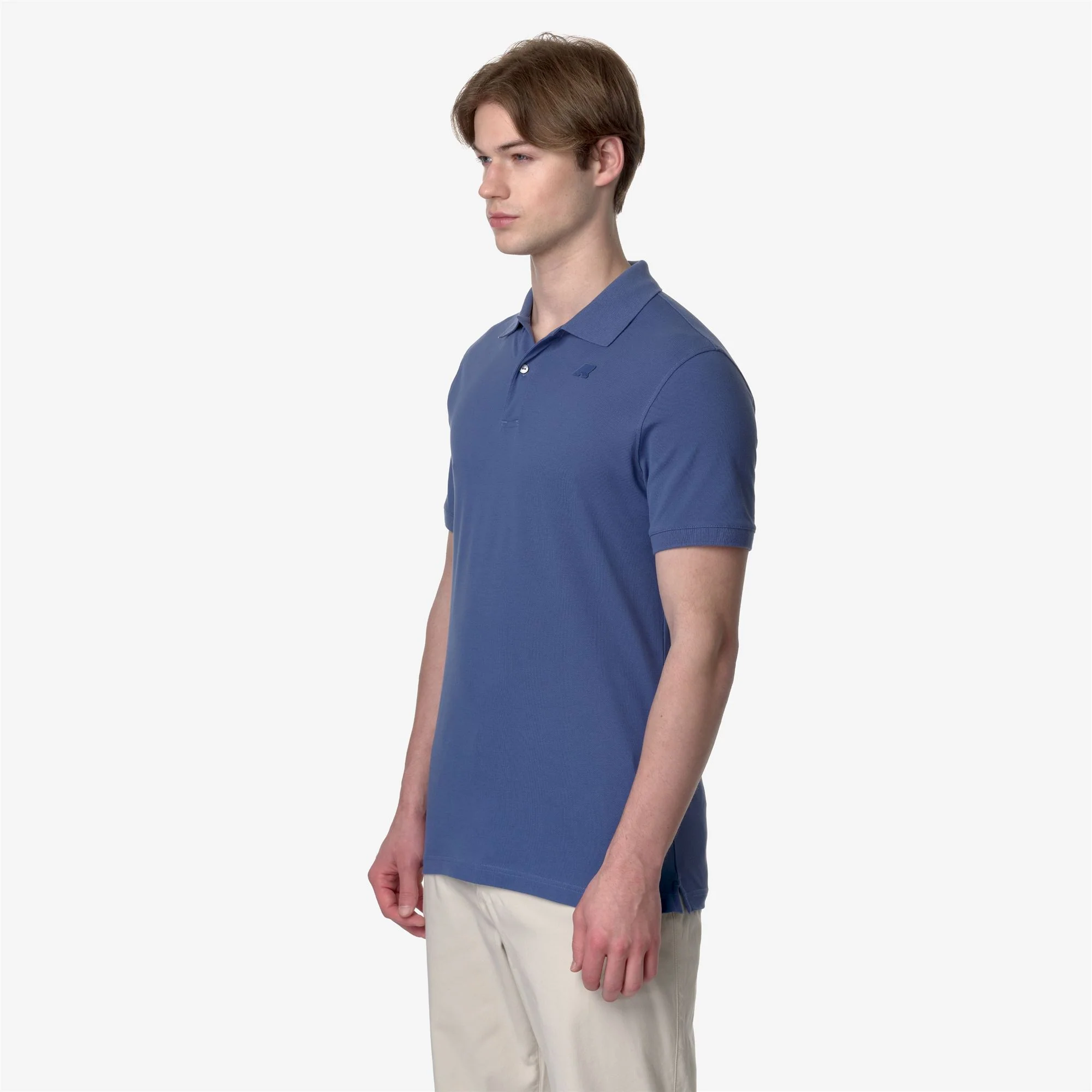 AMEDEE PIQUE SLIM - Polo Shirts - Polo - Man - BLUE FIORD - Image 4