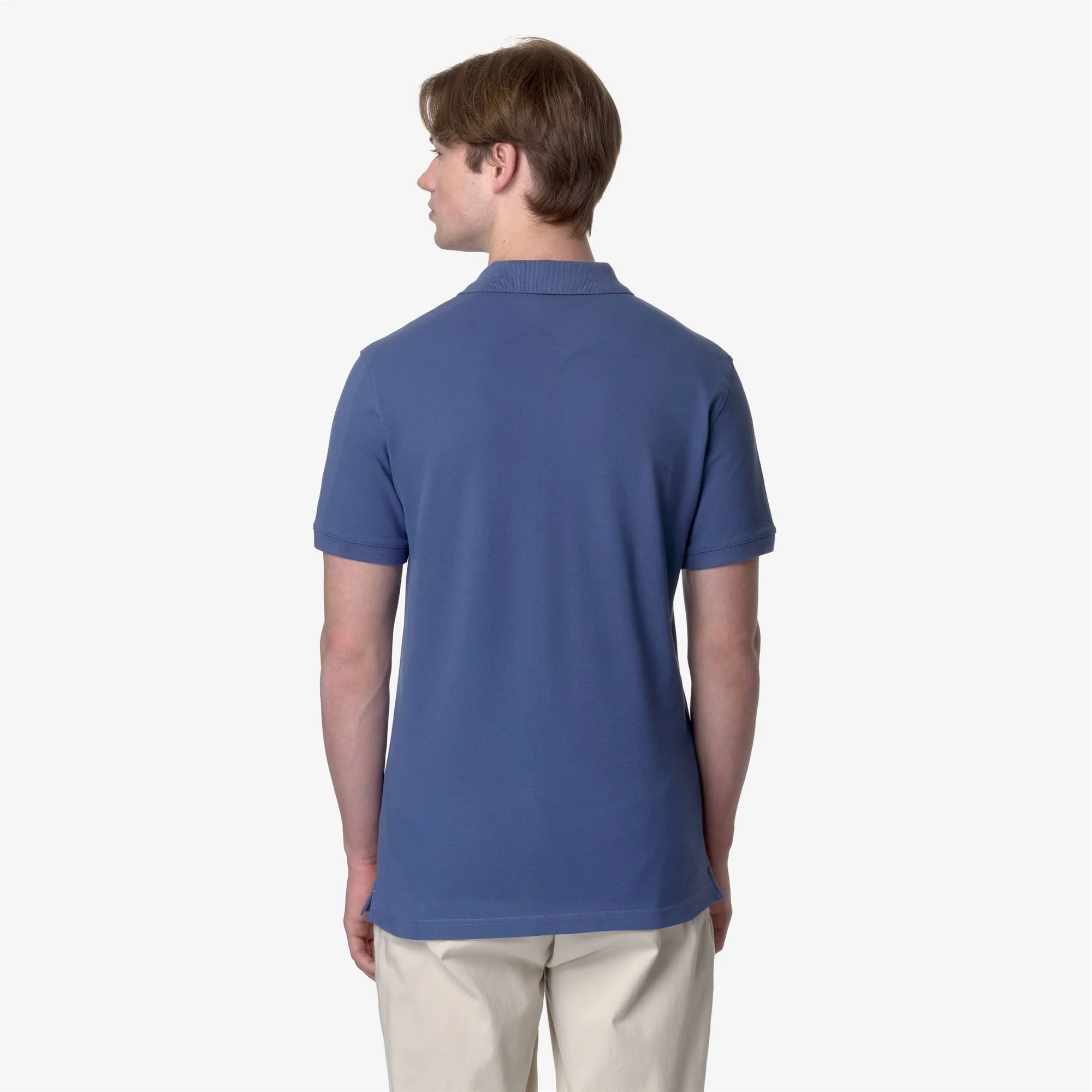 AMEDEE PIQUE SLIM - Polo Shirts - Polo - Man - BLUE FIORD - Image 5