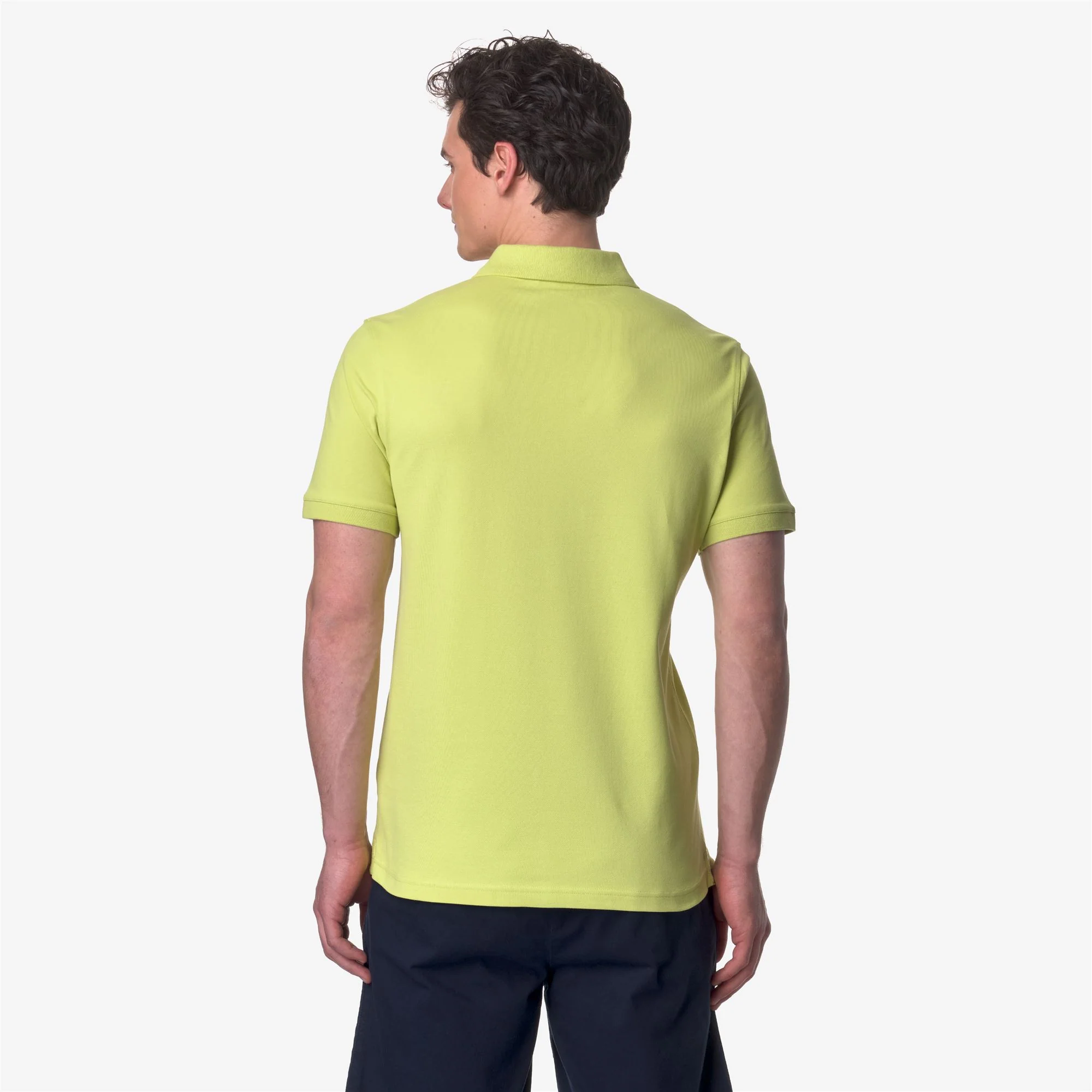 AMEDEE PIQUE SLIM - Polo Shirts - Polo - Man - GREEN CELERY - Image 5