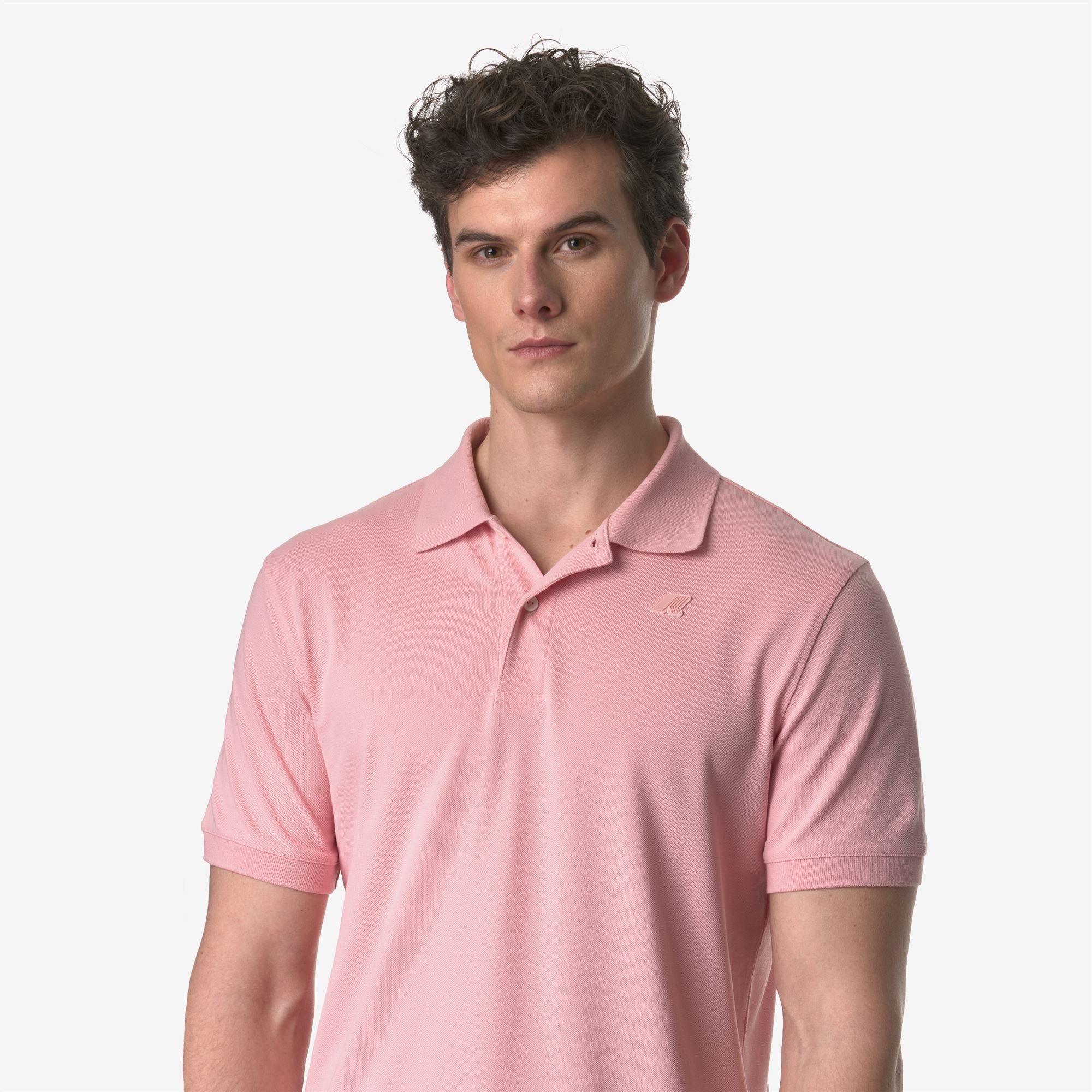 AMEDEE PIQUE SLIM - Polo Shirts - Polo - Man - PINK ASH - Image 2