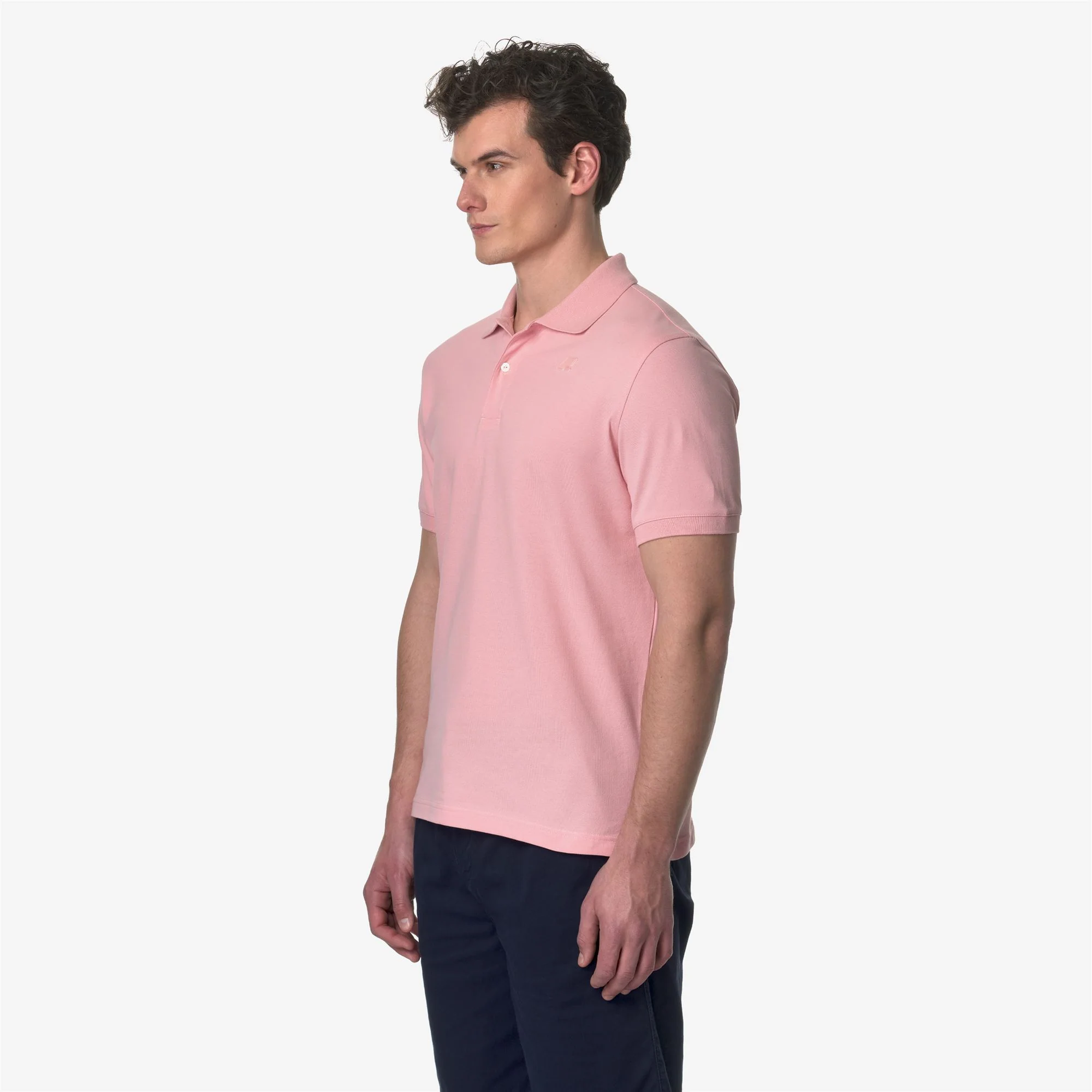 AMEDEE PIQUE SLIM - Polo Shirts - Polo - Man - PINK ASH - Image 4
