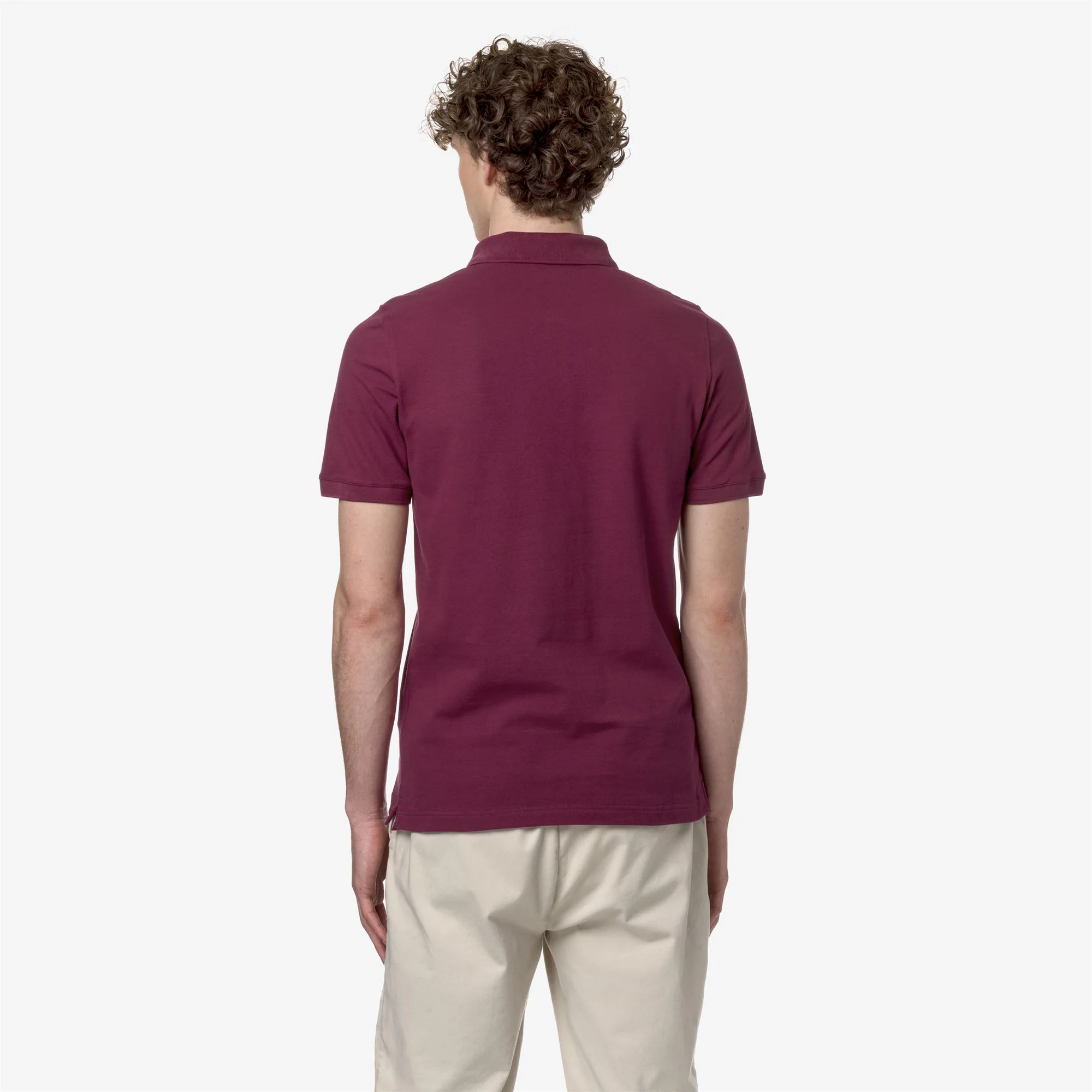 AMEDEE PIQUE SLIM - Polo Shirts - Polo - Man - RED DK - Image 5