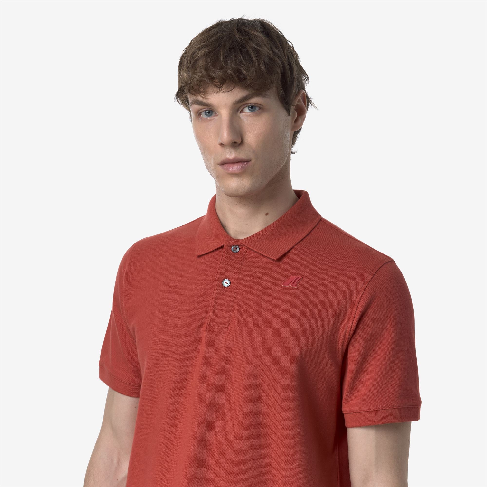 AMEDEE PIQUE SLIM - Polo Shirts - Polo - Man - RED JASPER - Image 2