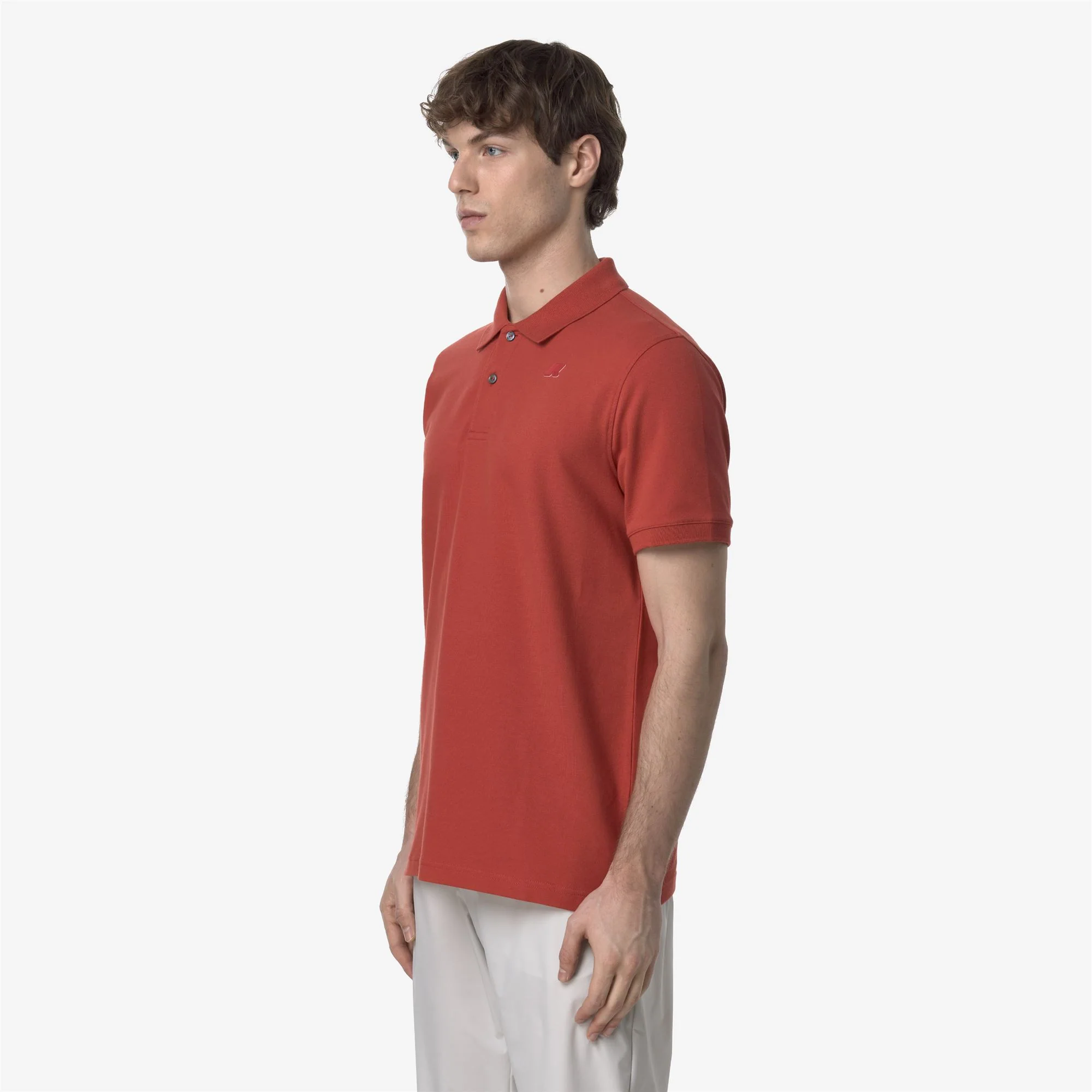 AMEDEE PIQUE SLIM - Polo Shirts - Polo - Man - RED JASPER - Image 4