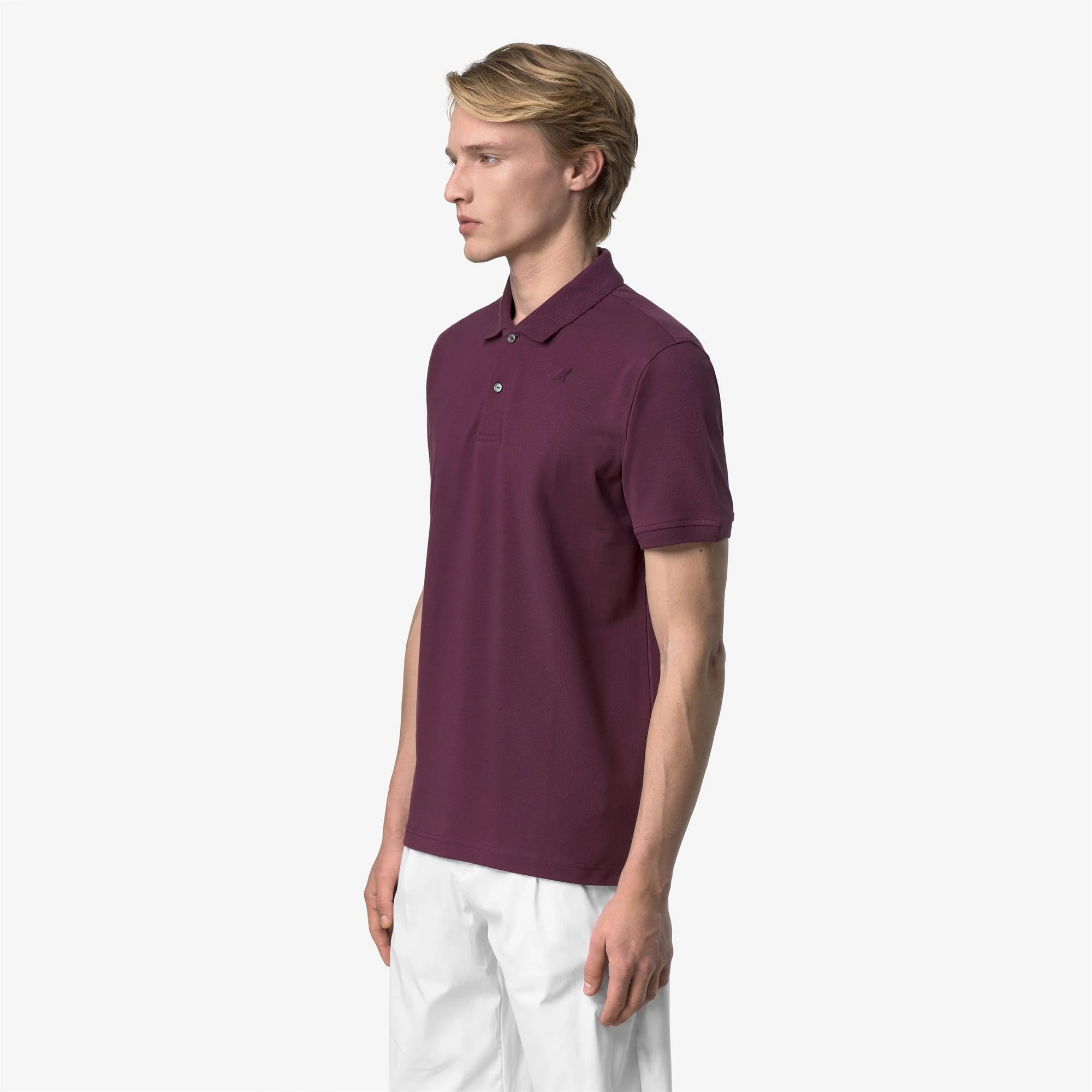 AMEDEE PIQUE SLIM - Polo Shirts - Polo - Man - VIOLET MAUVE WINE - Image 4