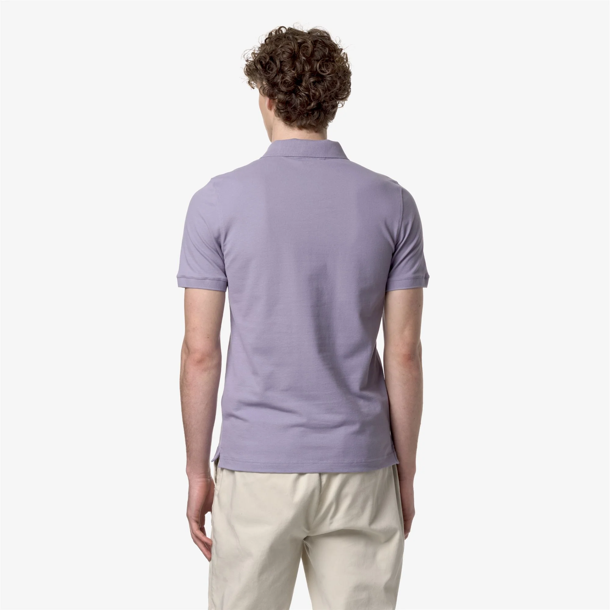 AMEDEE PIQUE SLIM - Polo Shirts - Polo - Man - VIOLET GLICINE - Image 5