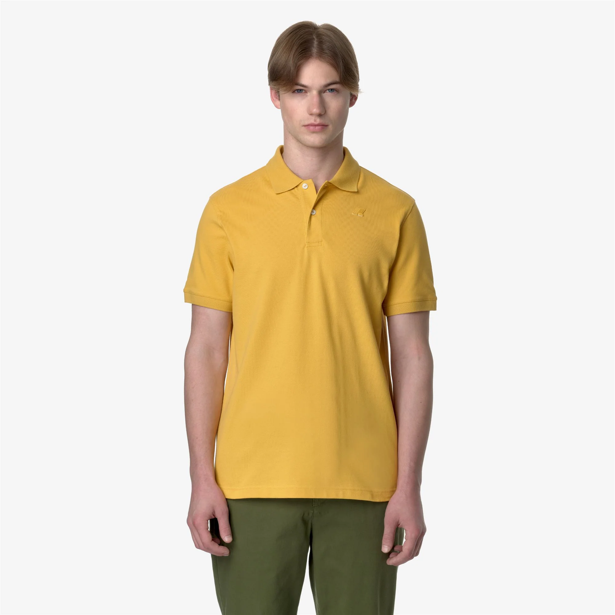 AMEDEE PIQUE SLIM - Polo Shirts - Polo - Man - YELLOW MIMOSA - Image 3